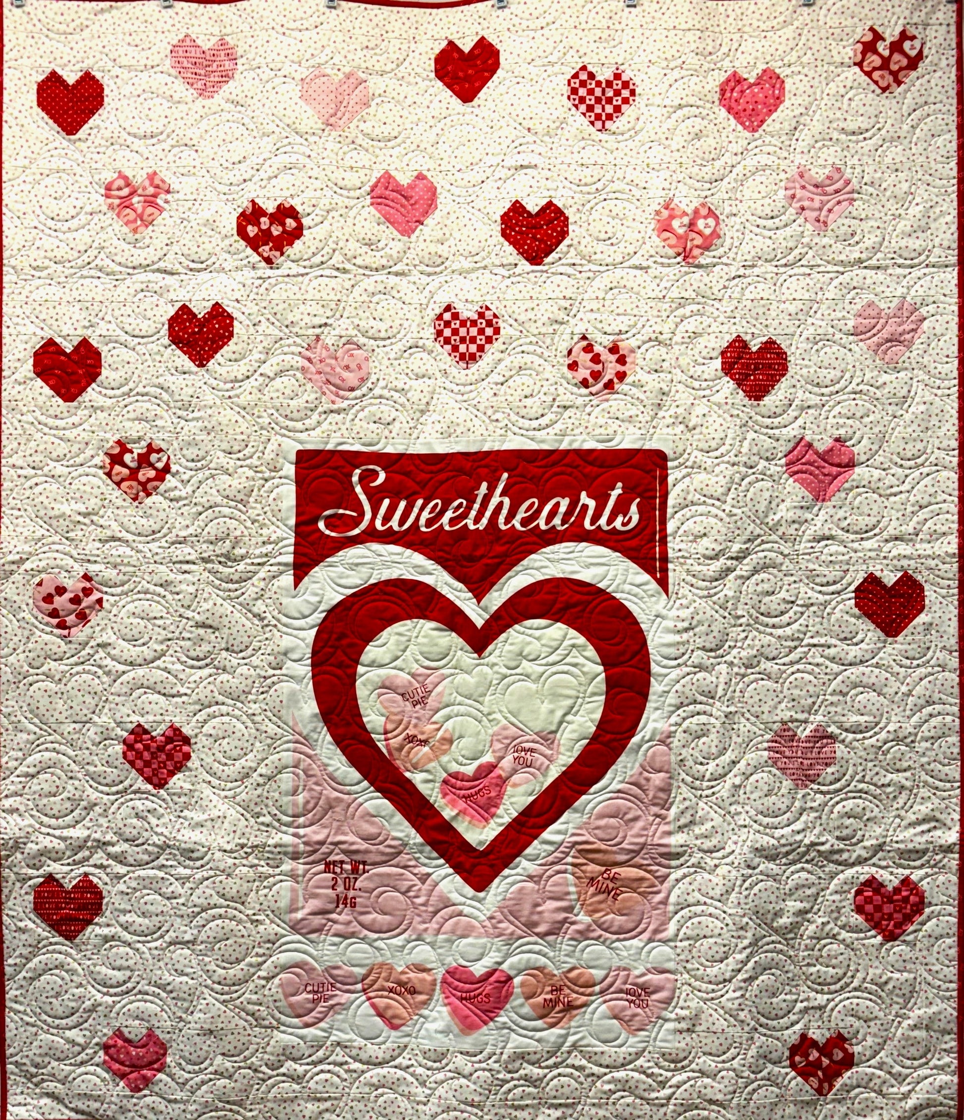 Kit: Sweethearts Panel Quilt (57 1/2" x 67 1/2")