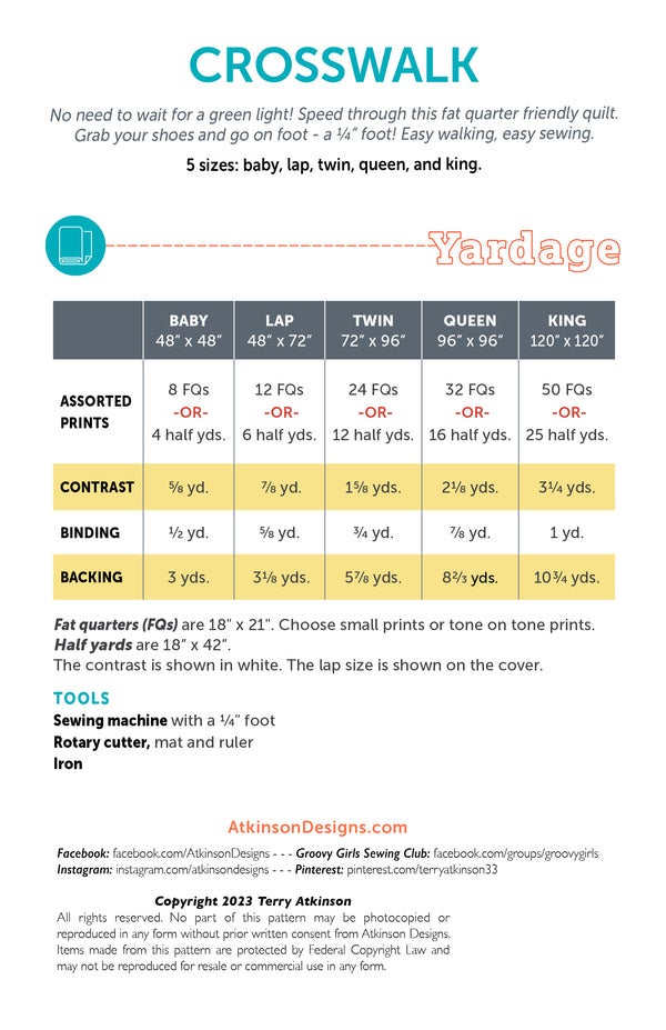 Pattern:  Crosswalk Pattern