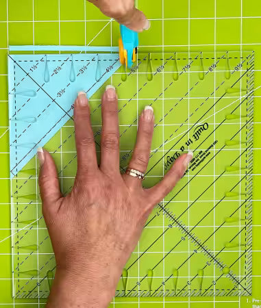 9 1/2 Triangle Square Up PLUS Ruler