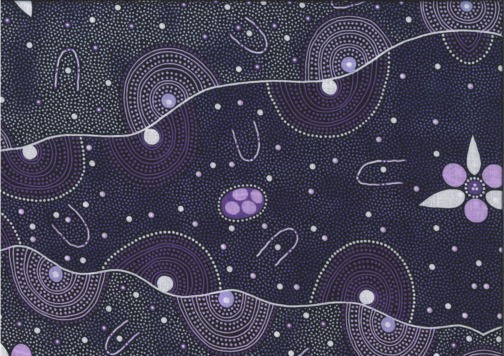 M&S Textiles - Bush Tucker Dreaming: Ink