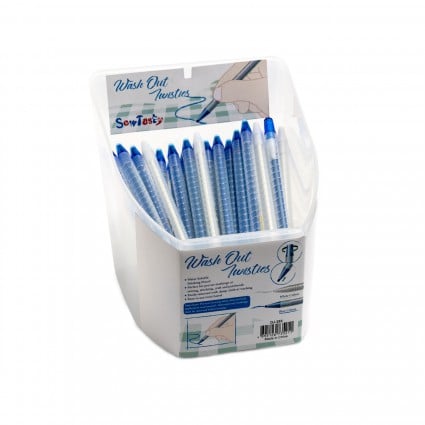 Wash Out Twisties - 1 Blue and 1 White