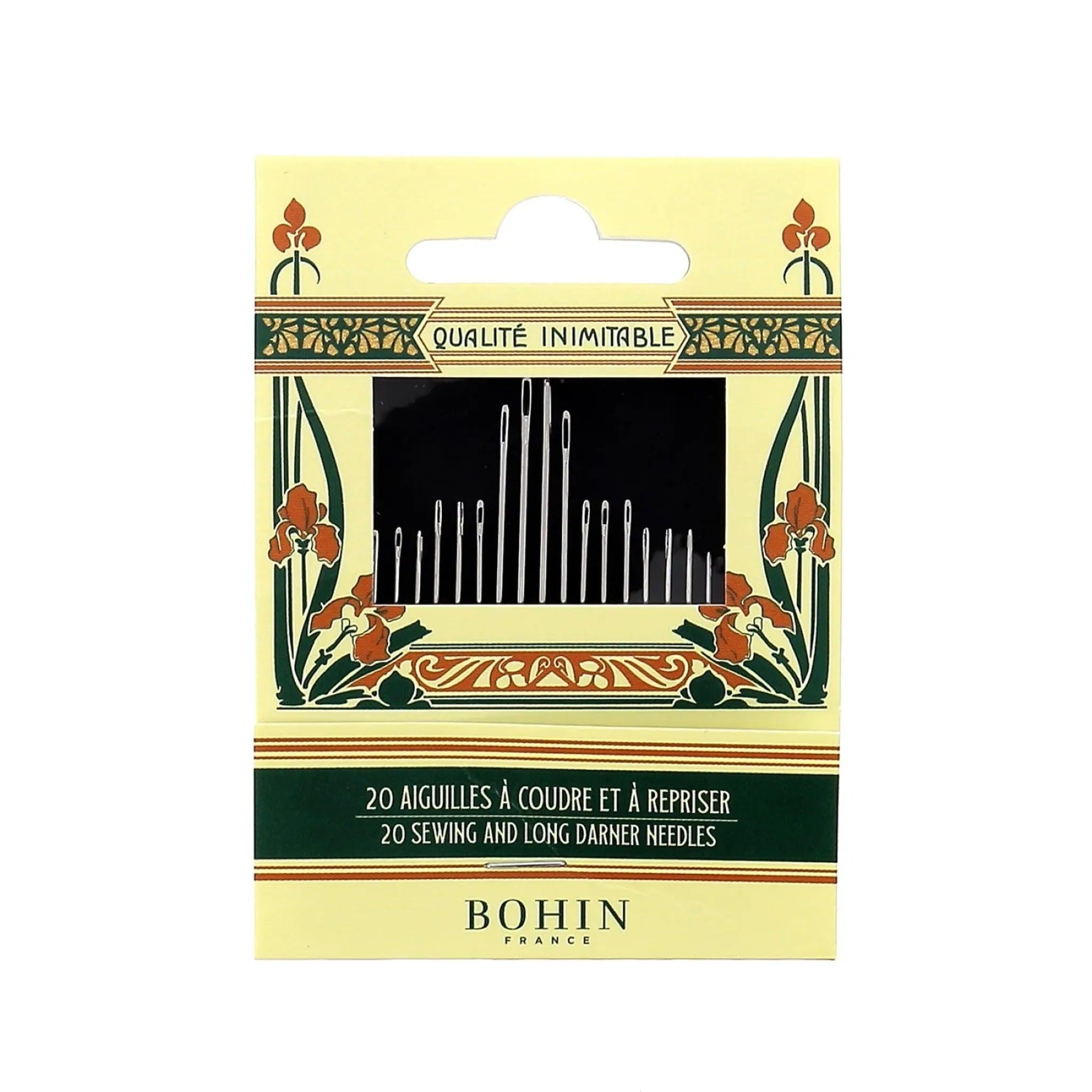Bohin Vintage Assorted Needle Book 20ct