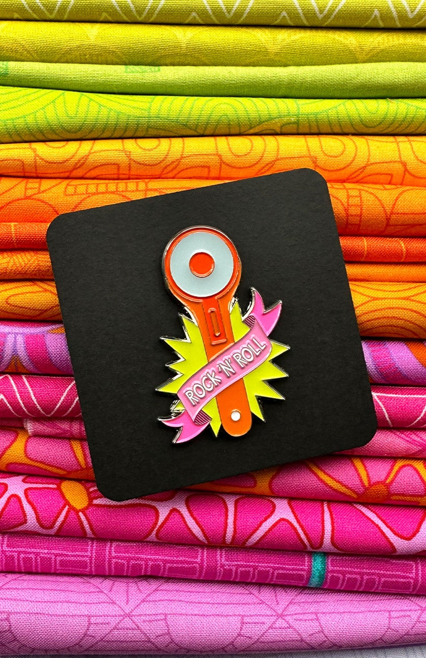 Roatary Cutter Enamel Pin