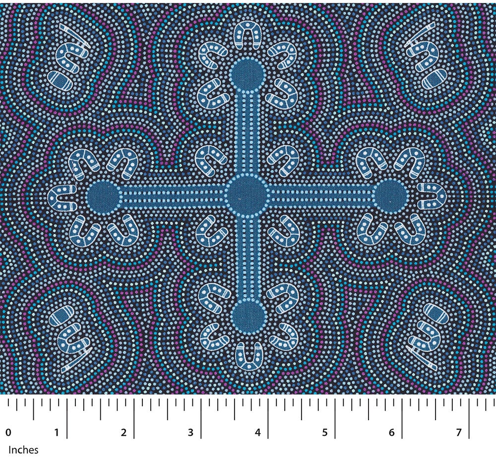 M&S Textiles - Ladies Dancing at Ceremony Purple