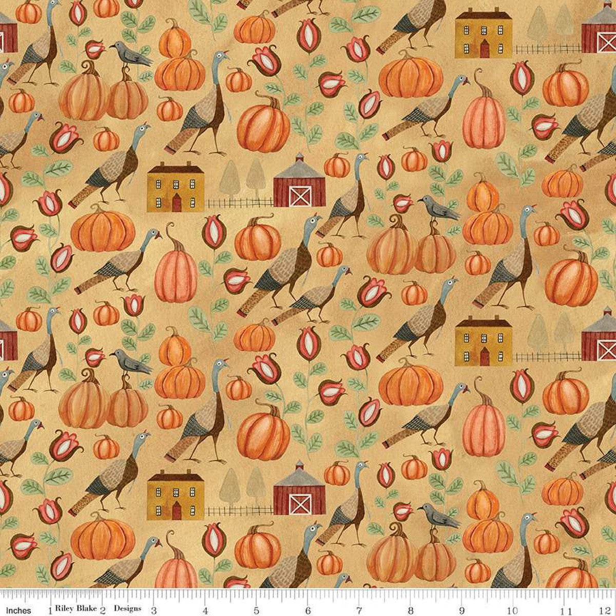 Bittersweet Farm by Teresa Kogut - Turkey Hollow: Harvest Gold