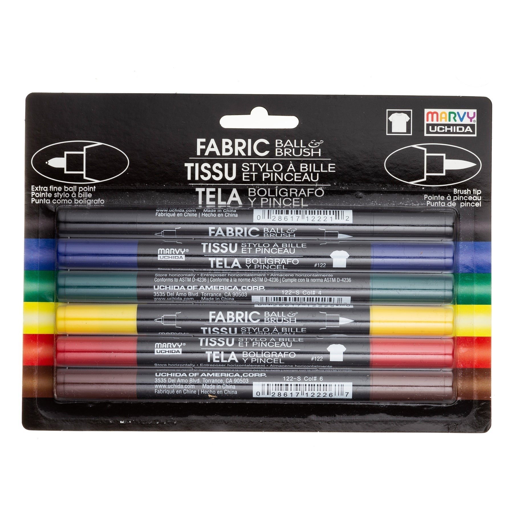 Uchida Ball and Brush Fabric Marker (6)