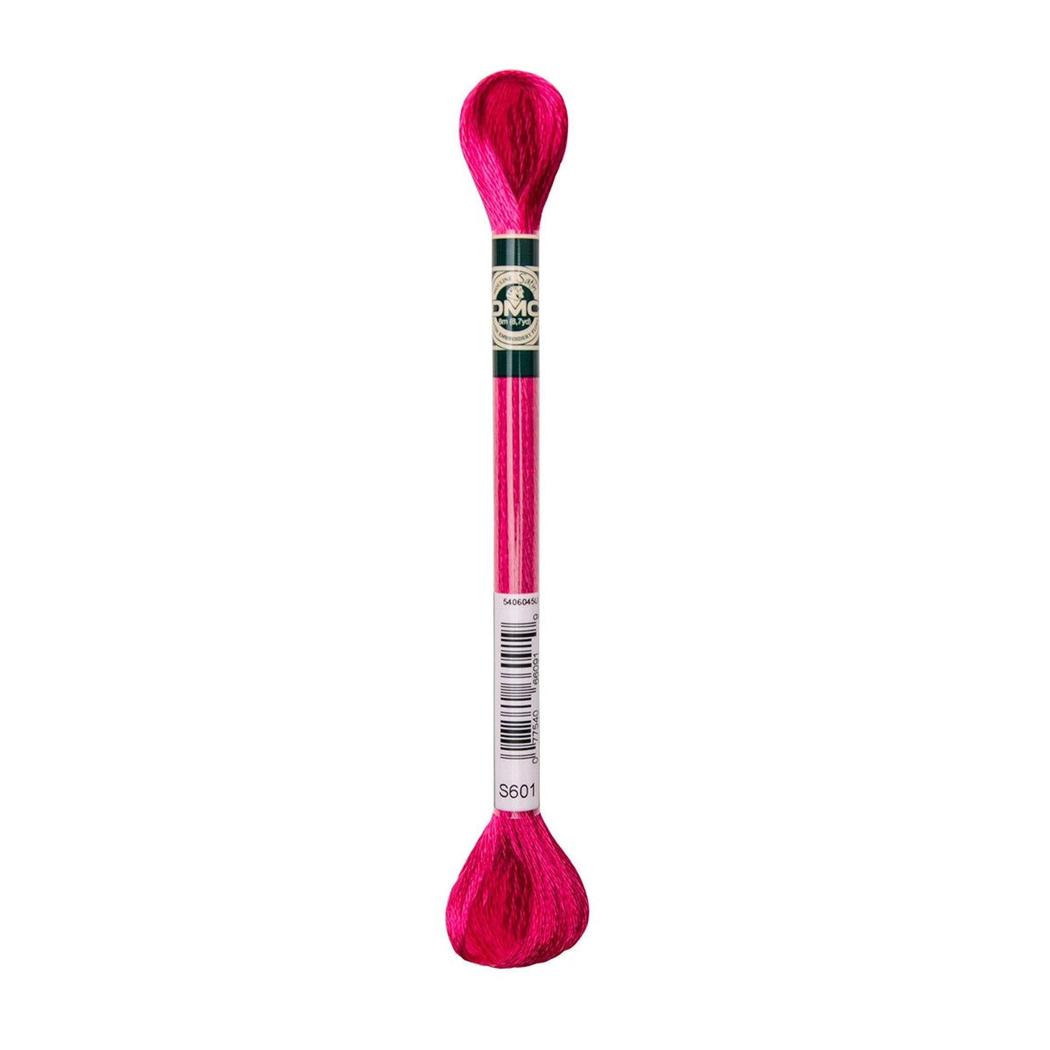 DMC Satin Embroidery Floss - S601 Impatiens