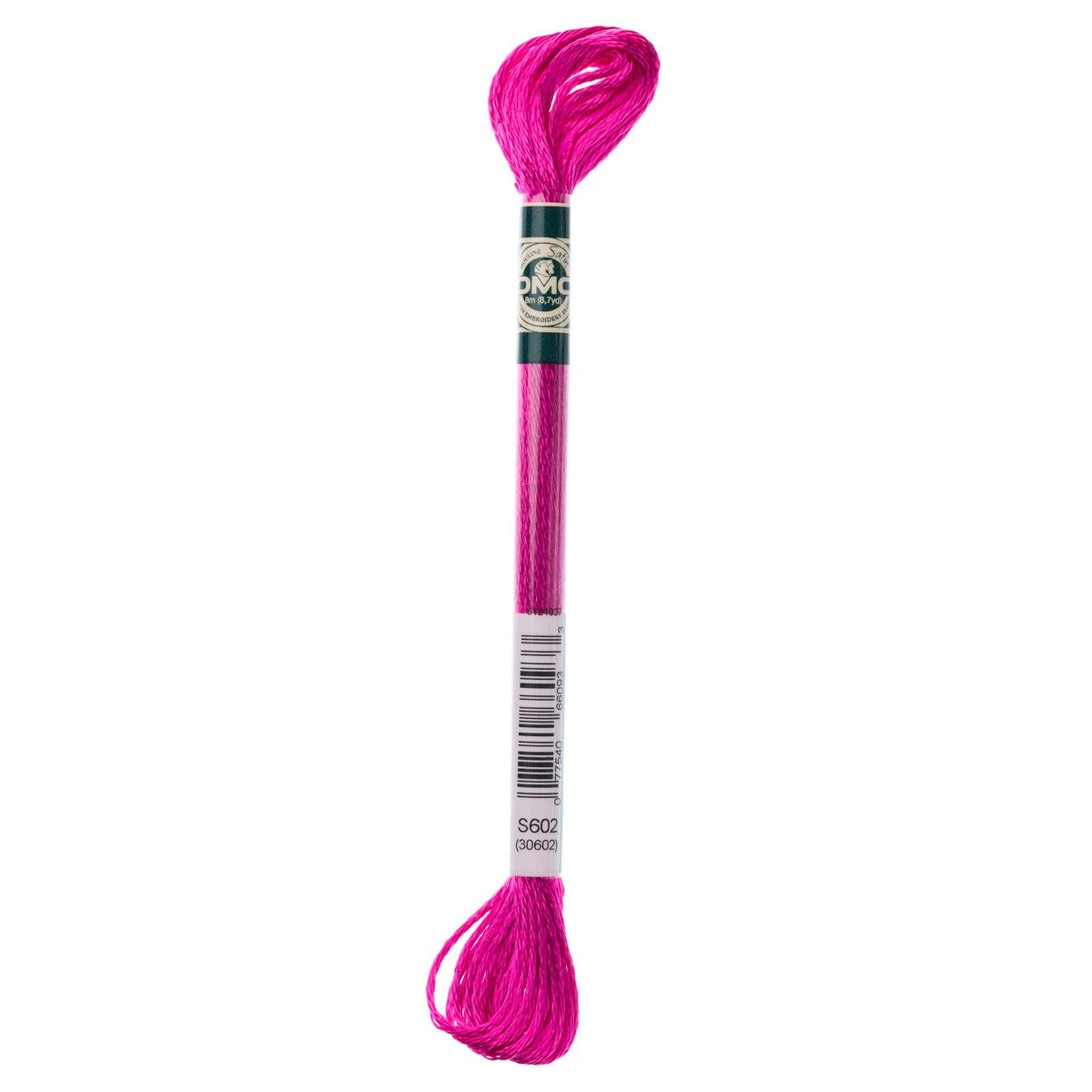 DMC Satin Embroidery Floss - S602 Hibiscus Pink