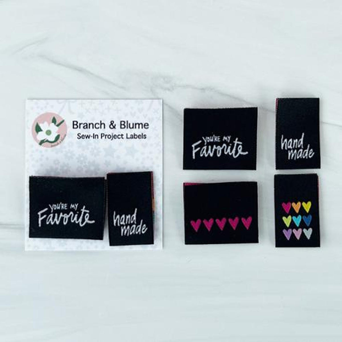 Handmade Favorites Woven Labels – Tiny Apple Fabric & Crafts