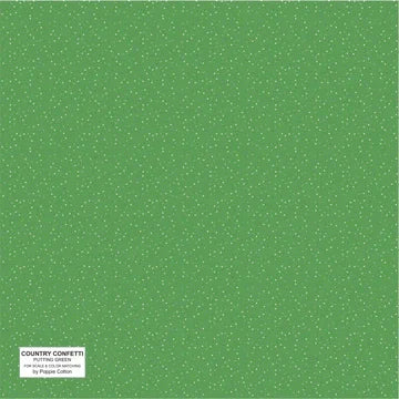 Country Confetti - Putting Green Green