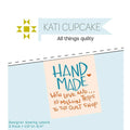 Quilt Label - Kati Cupcake 10 Million Trips