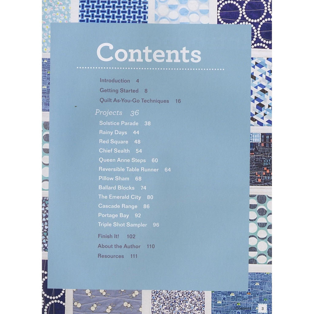 Quilt As-You-Go Made Modern Book