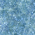 Stone Strata - Tiger - Eye-Multi Blue Teal Denim