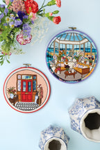 Embroidered Interiors Hand Embroidery Book by Penny Dowdell