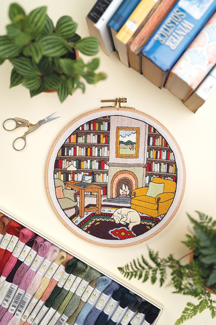 Embroidered Interiors Hand Embroidery Book by Penny Dowdell