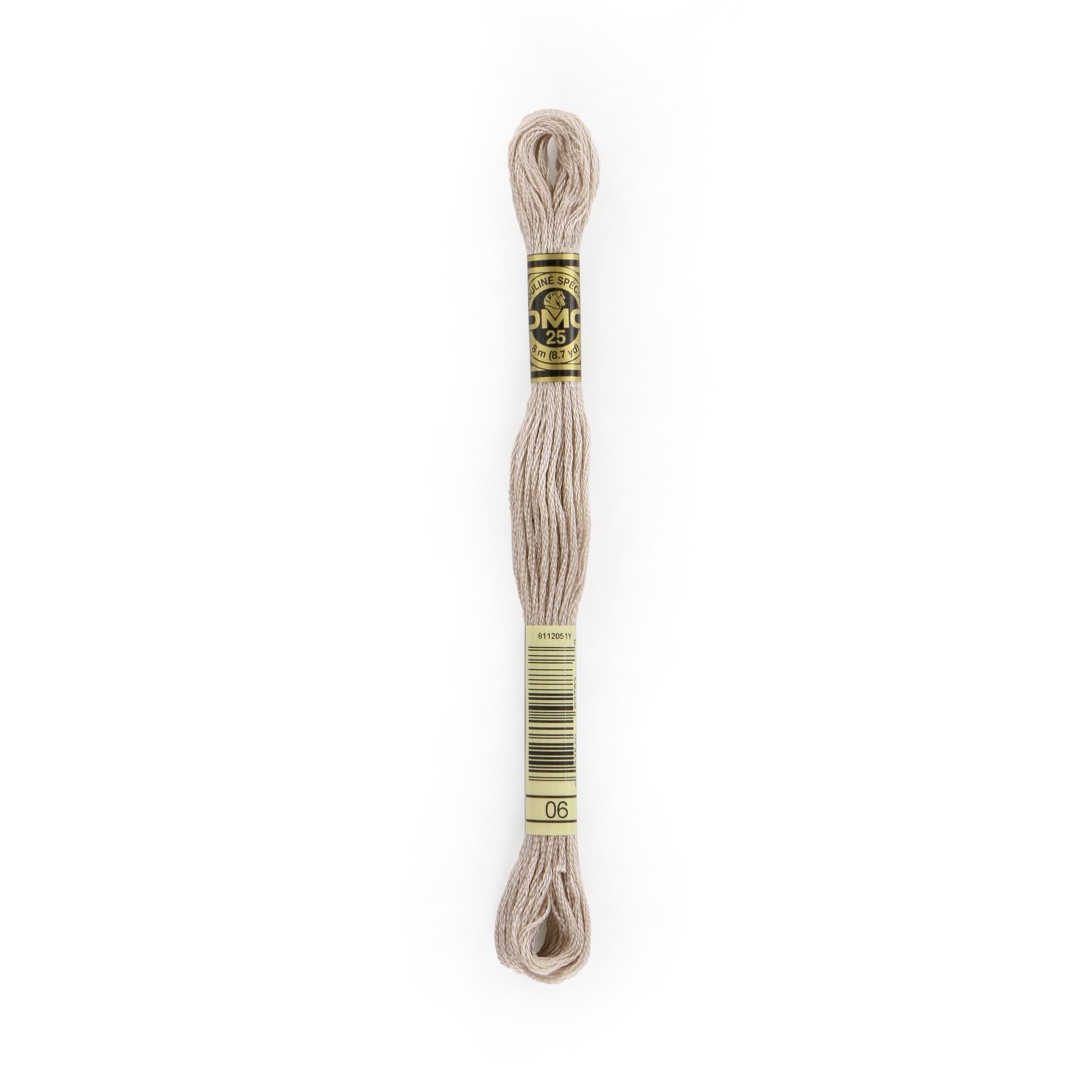 DMC Six-Strand Embroidery Floss - 06 Medium Light Driftwood