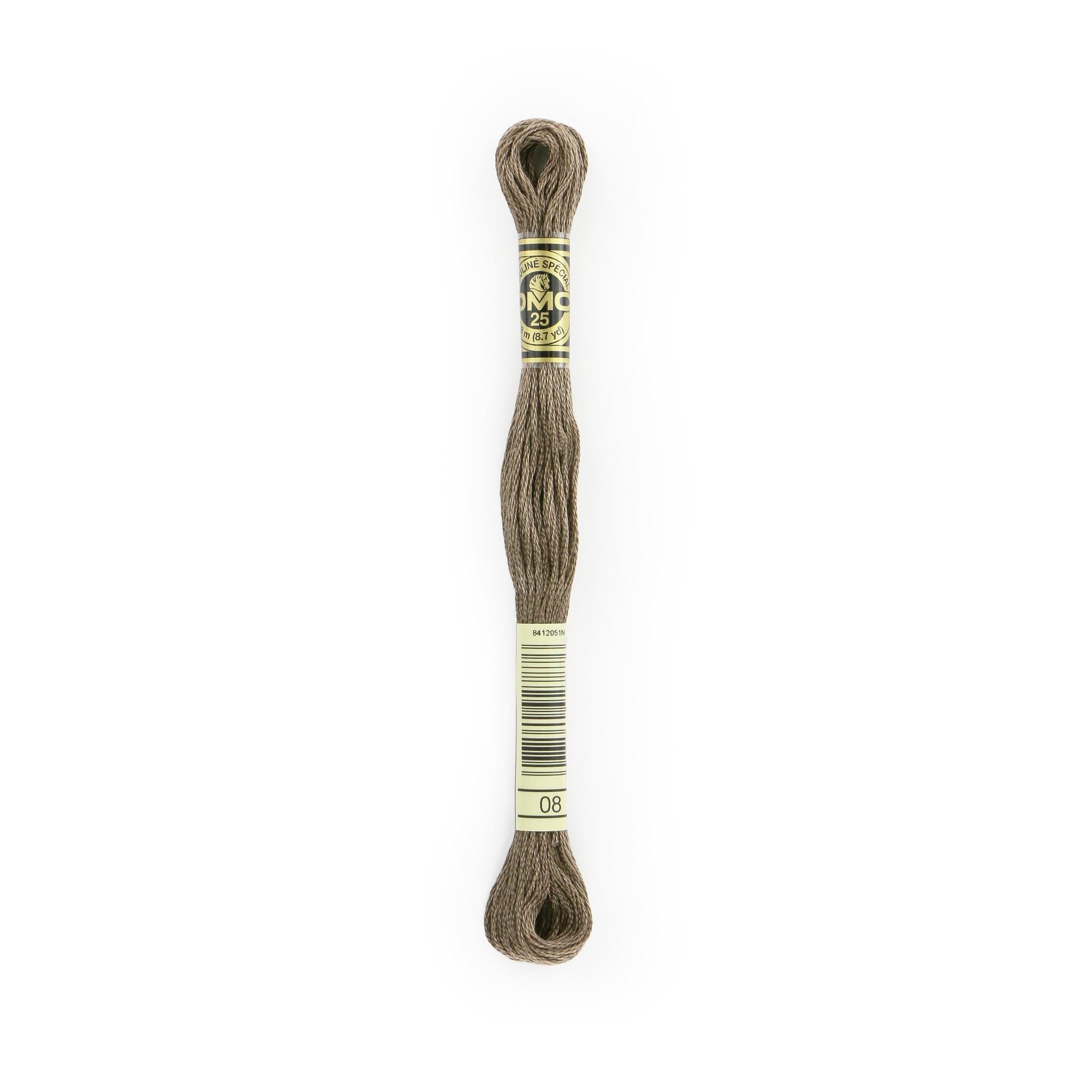 DMC Six-Strand Embroidery Floss - 08 Dark Driftwood