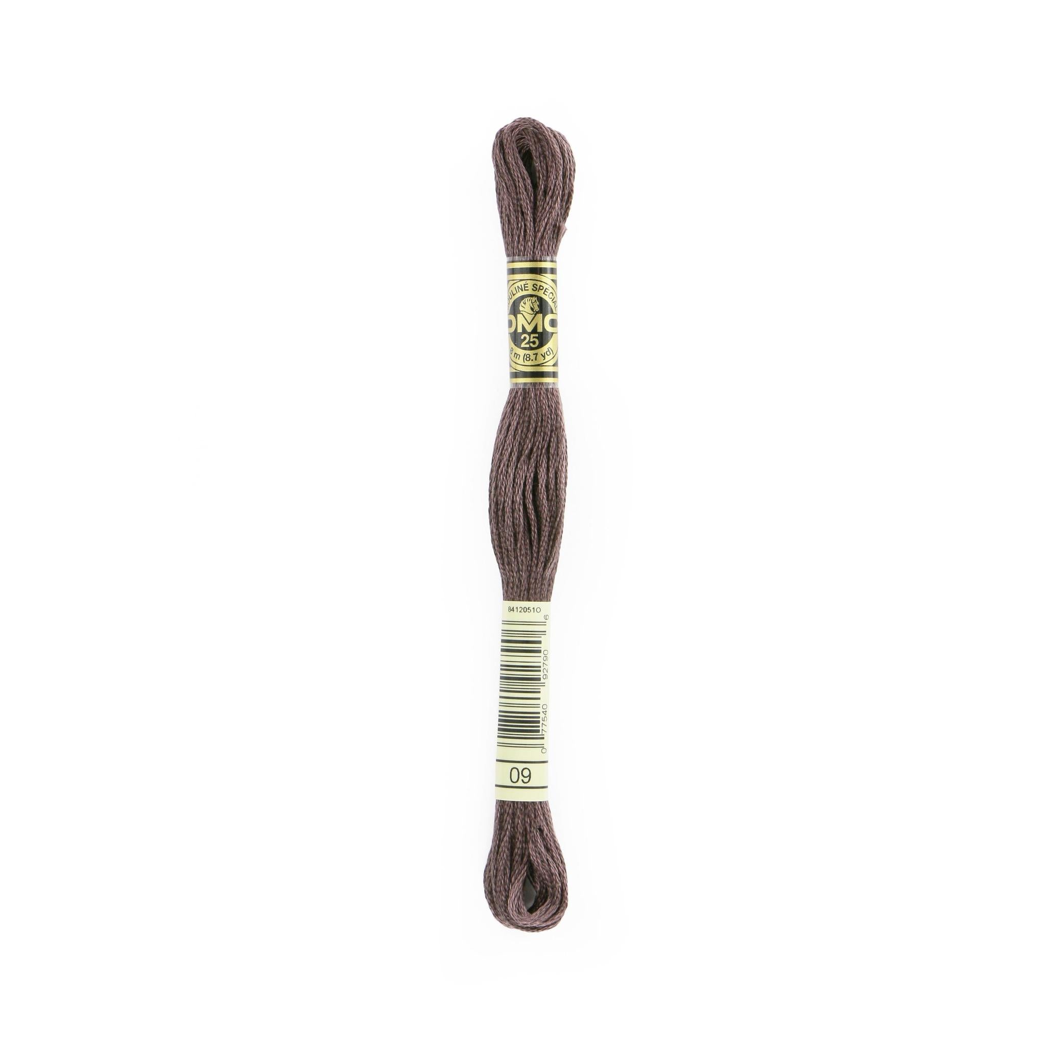 DMC Six-Strand Embroidery Floss - 09 Very Dark Cocoa
