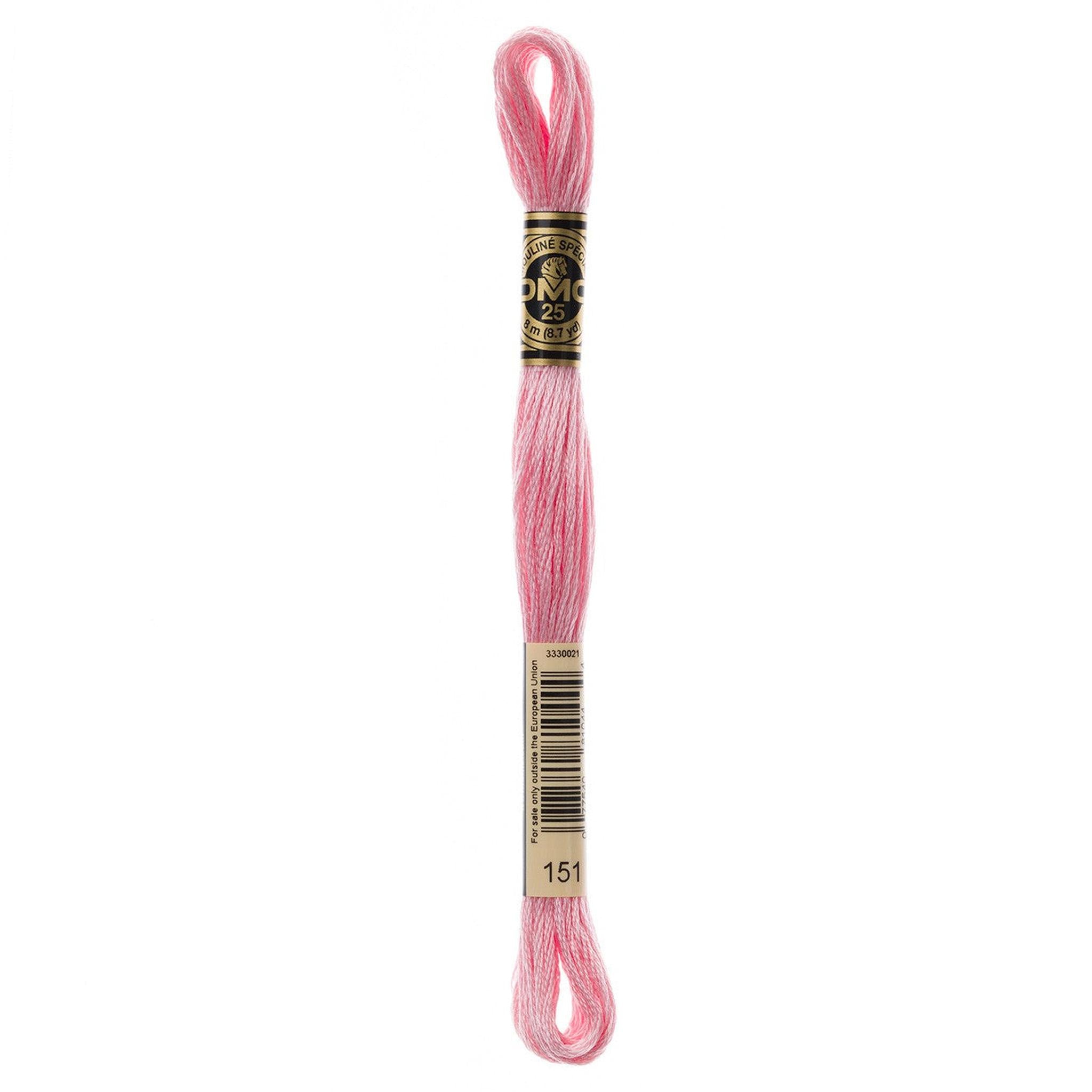 DMC Six-Strand Embroidery Floss - 151 Very Light Dusty Rose