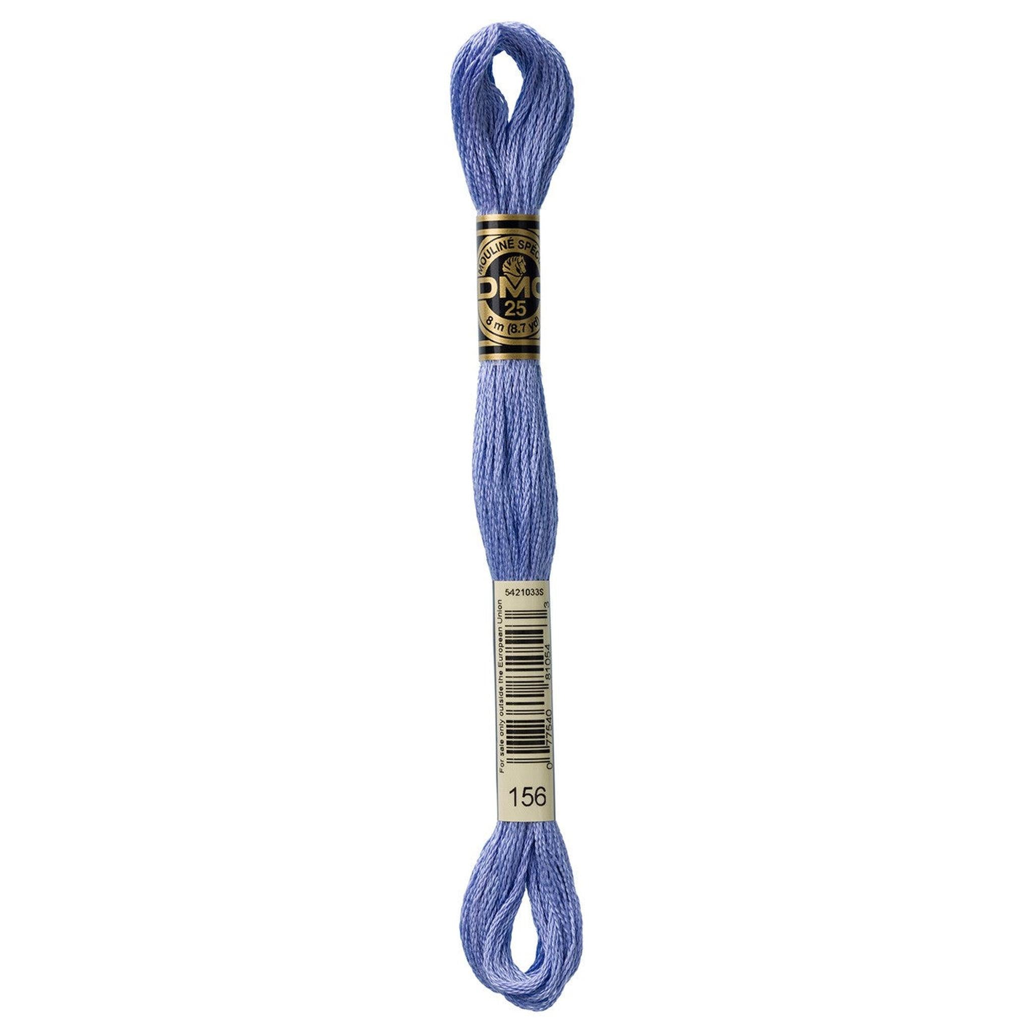 DMC Six-Strand Embroidery Floss - 156 Medium Light Blue Violet