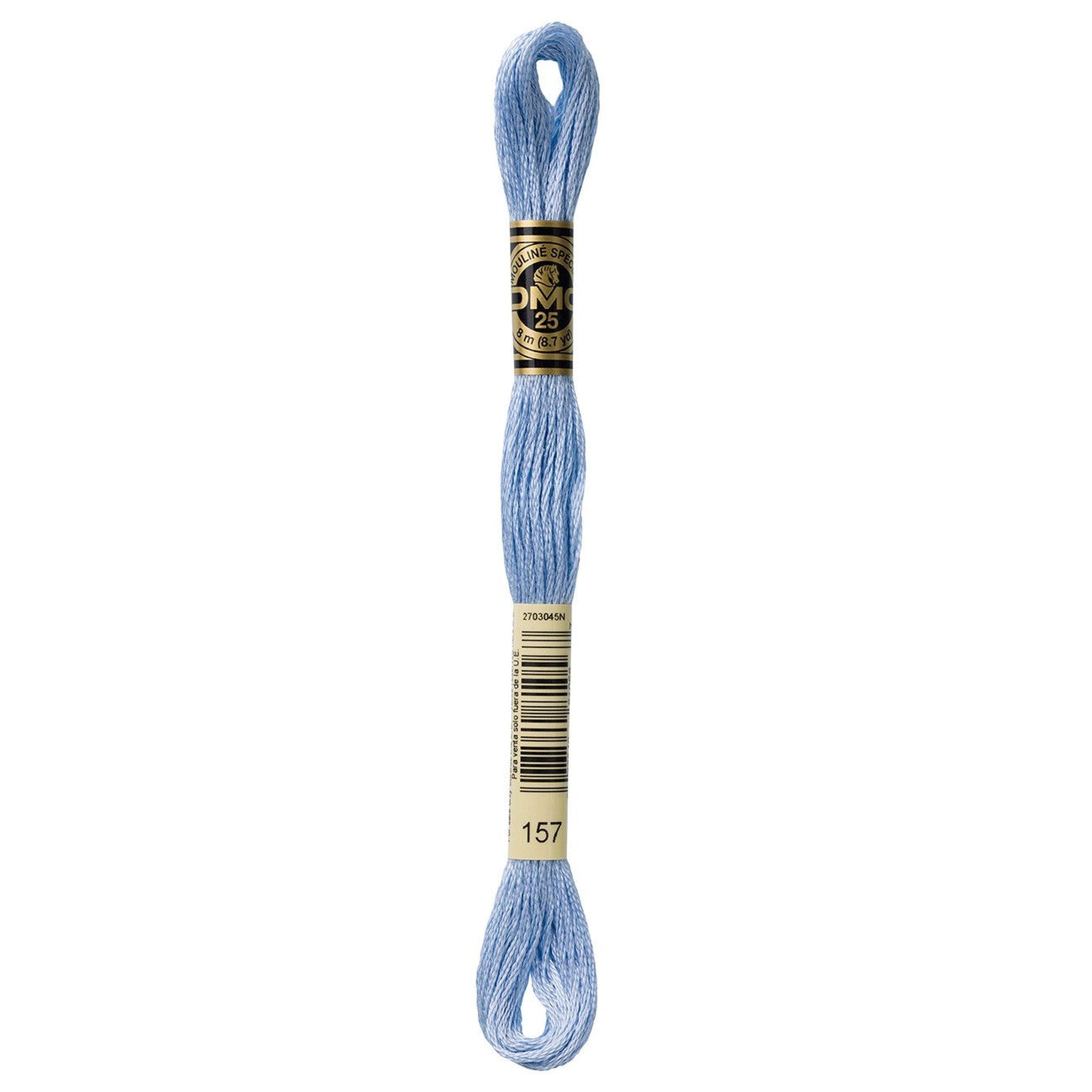 DMC Six-Strand Embroidery Floss - 157 Very Light Cornflower Blue