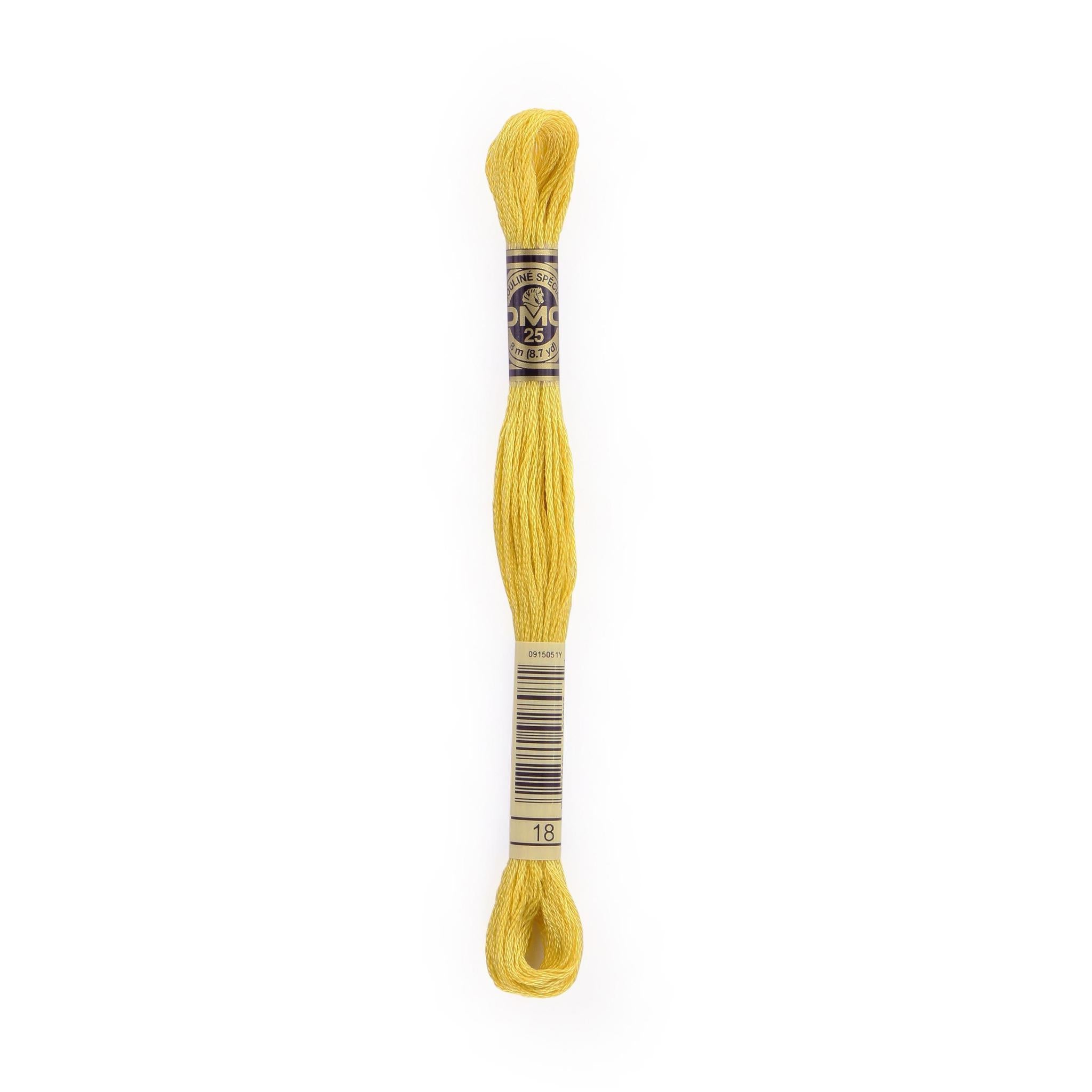 DMC Six-Strand Embroidery Floss - 18 Yellow Plum