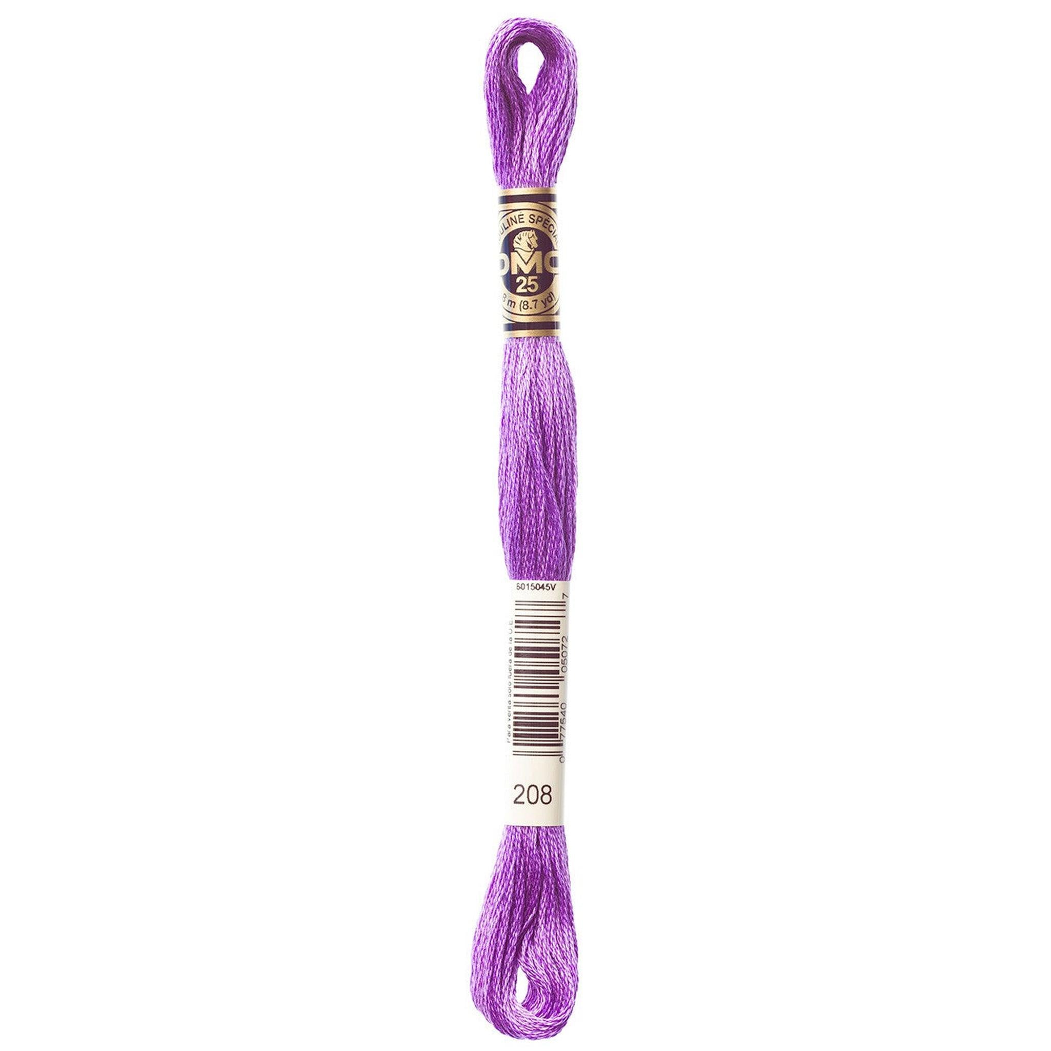 DMC Six-Strand Embroidery Floss - 208 Very Dark Lavender