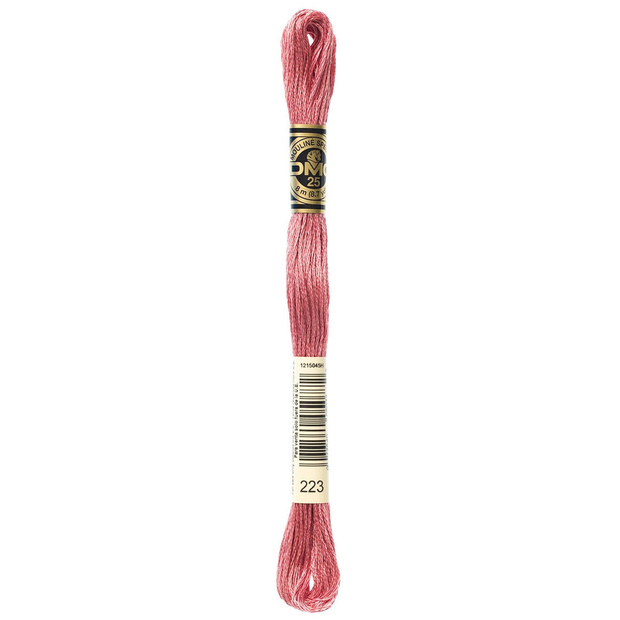 DMC Six-Strand Embroidery Floss - 223 Light Shell Pink