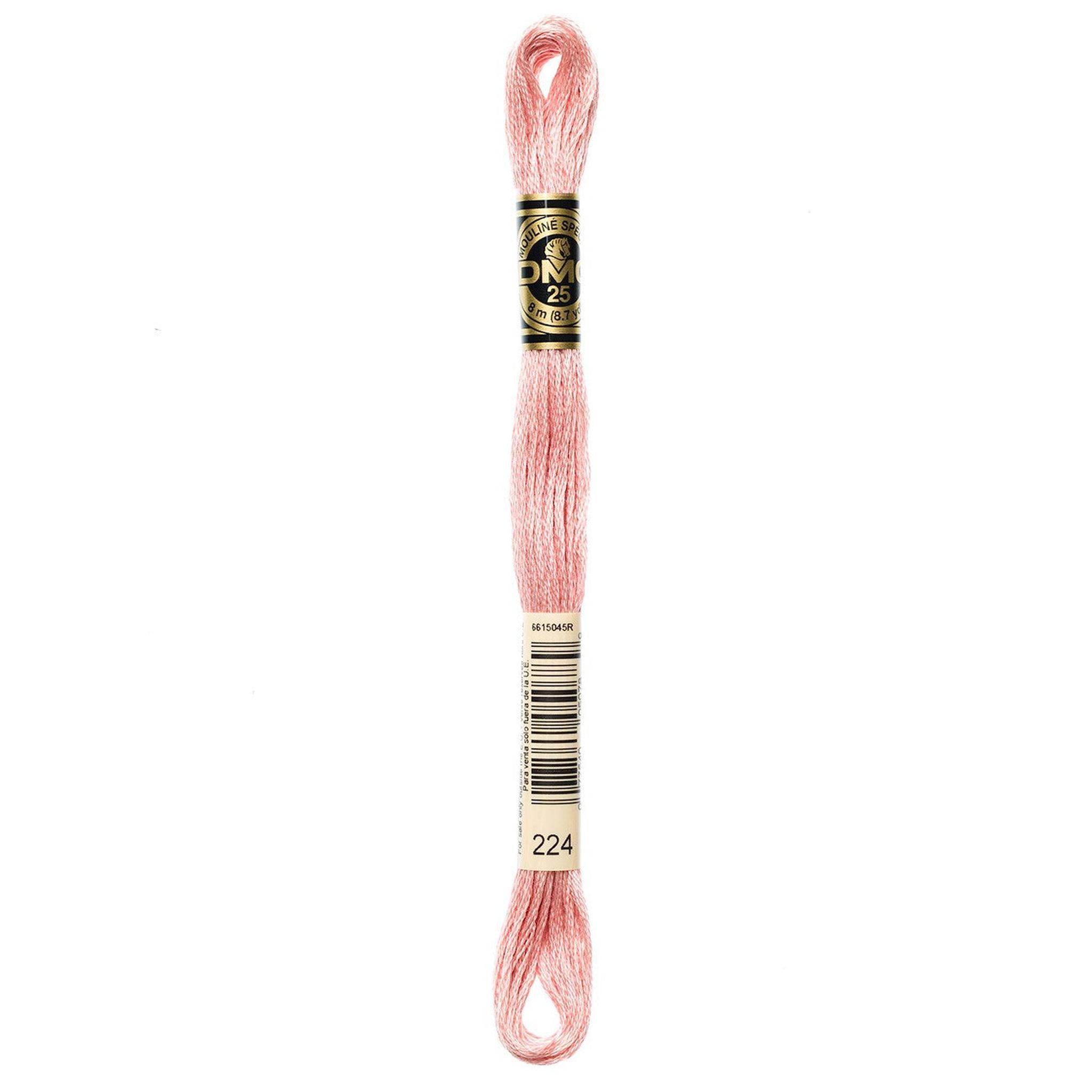 DMC Six-Strand Embroidery Floss - 224 Light Shell Pink