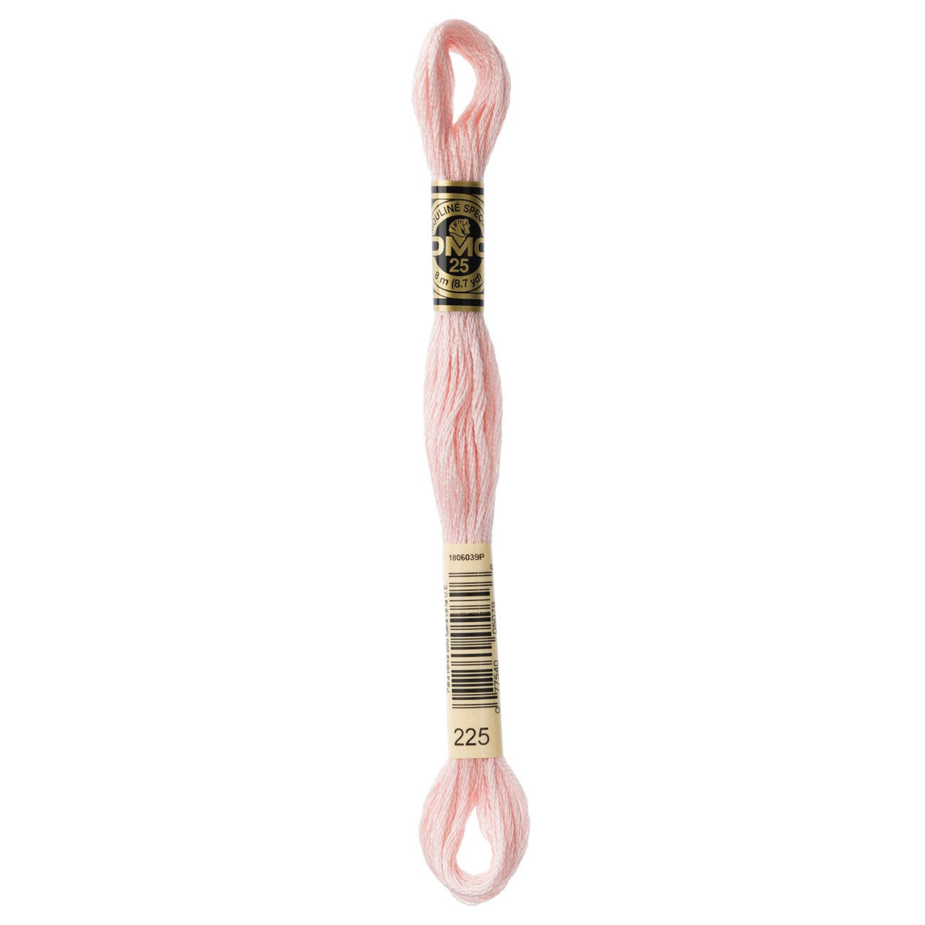 DMC Six-Strand Embroidery Floss - 225 Ultra Very Light Shell Pink