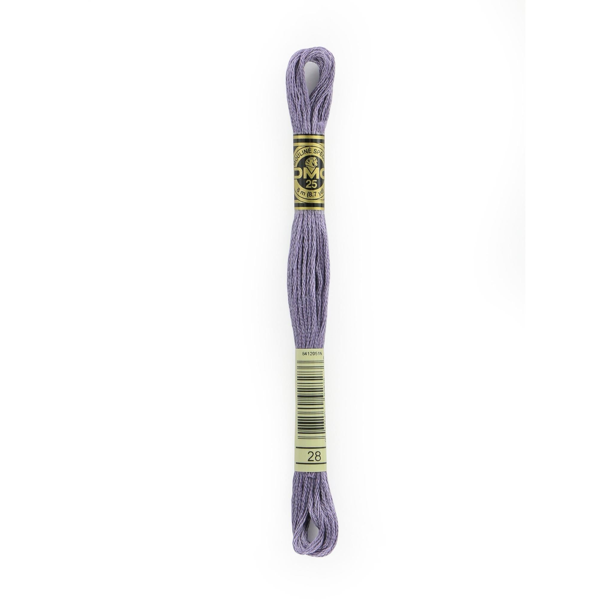 DMC Six-Strand Embroidery Floss - 28 Medium Light Eggplant