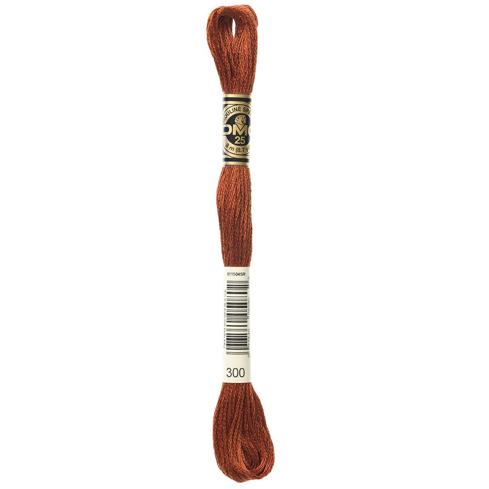DMC Six-Strand Embroidery Floss - 300 Very Dark Mahogany