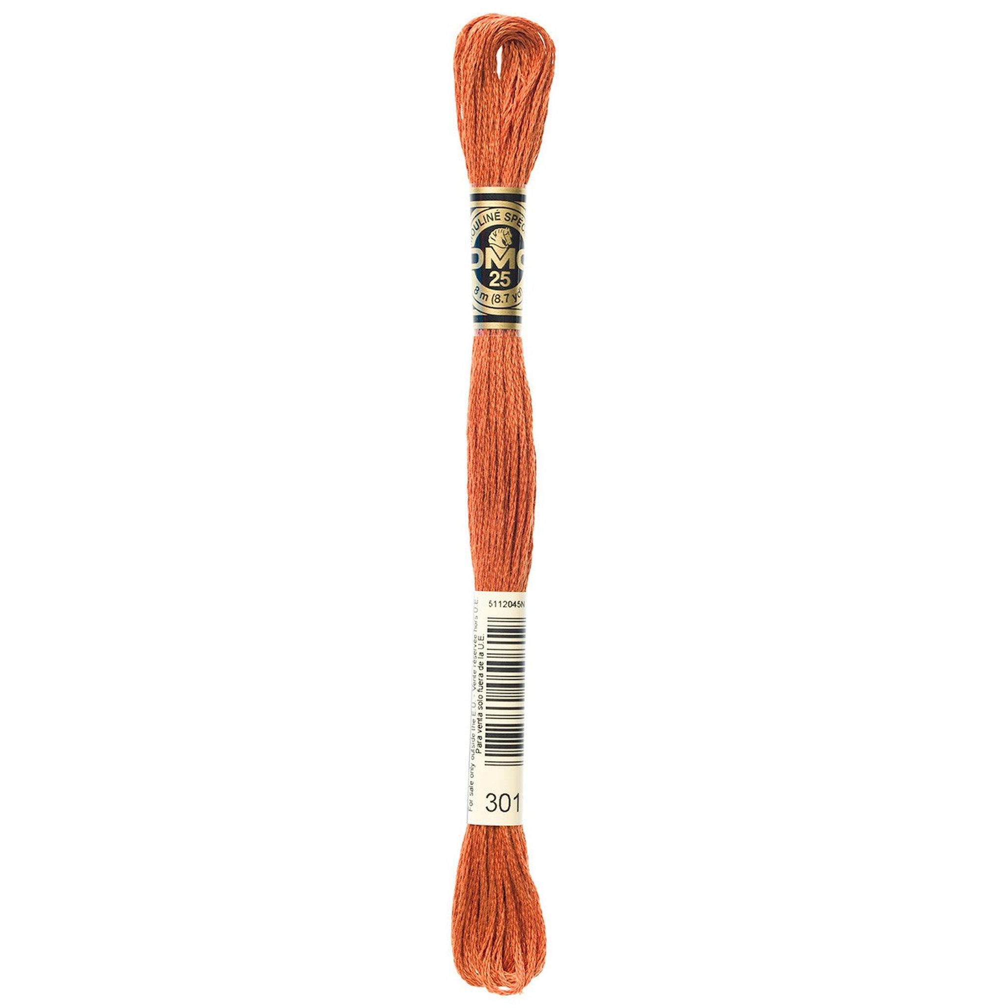 DMC Six-Strand Embroidery Floss - 301 Medium Mahogany