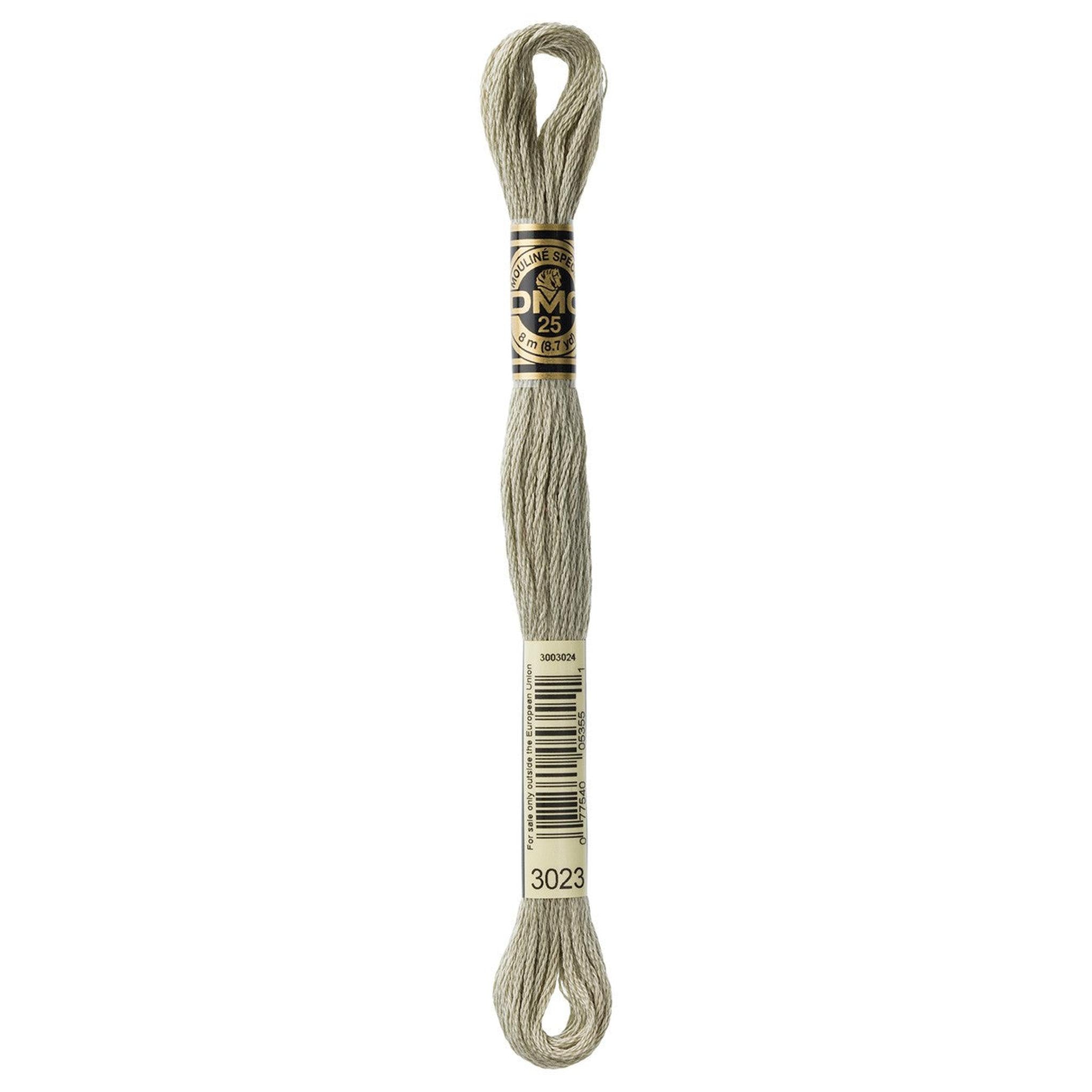 DMC Six-Strand Embroidery Floss - 3023 Light Brown Gray