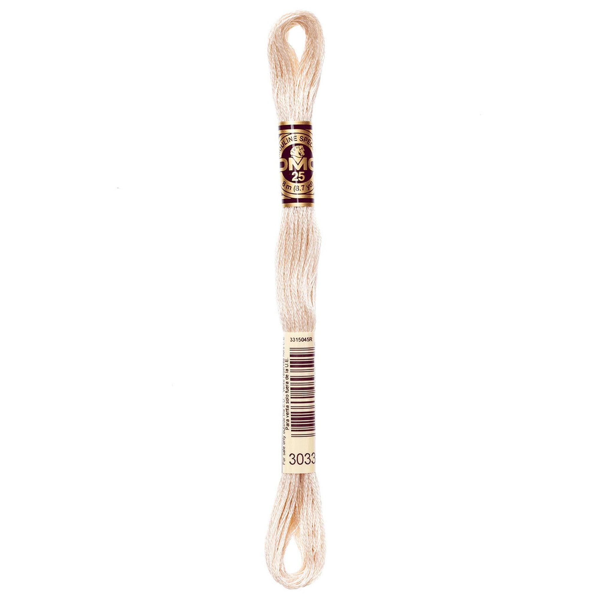 DMC Six-Strand Embroidery Floss - 3033 Very Light Mocha Brown