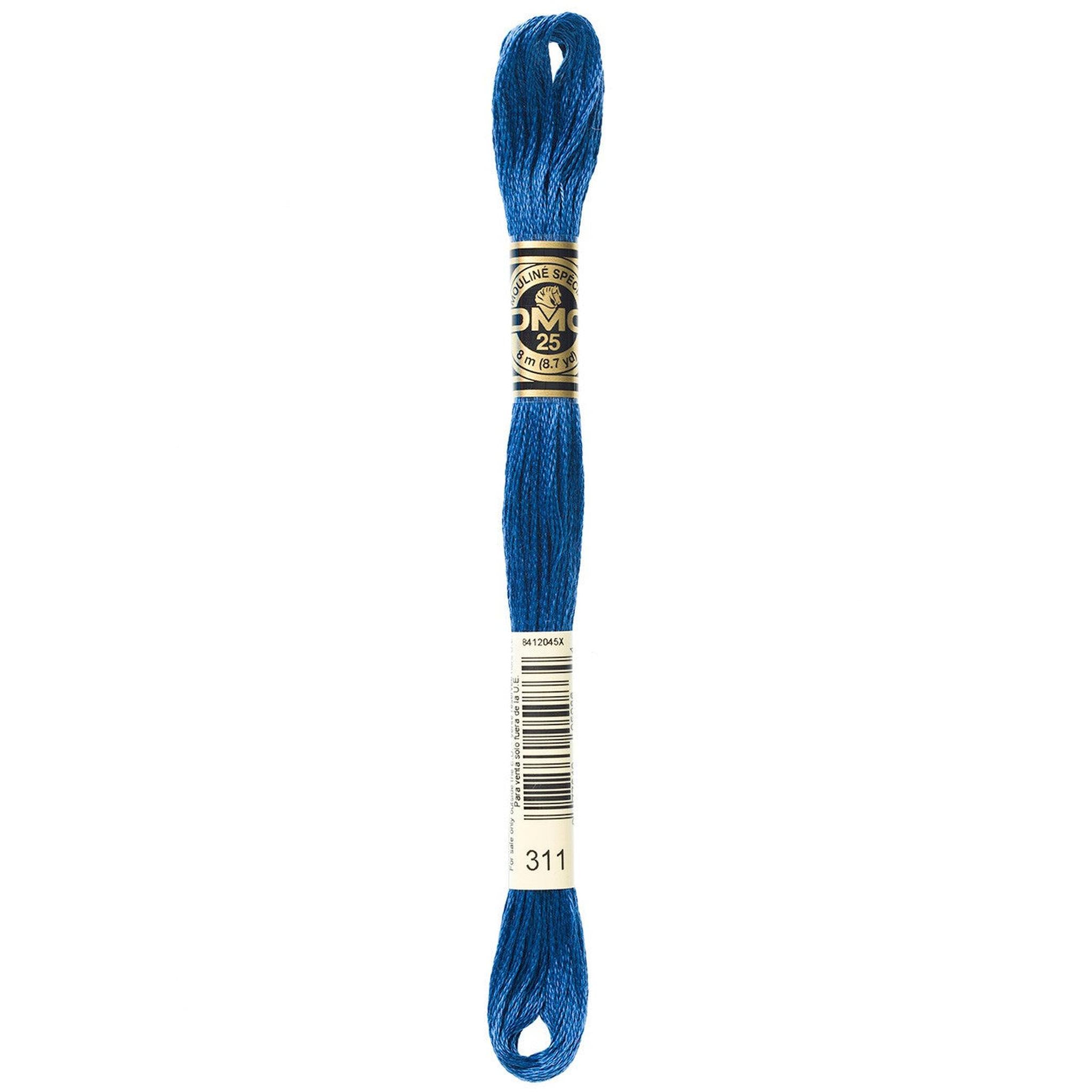 DMC Six-Strand Embroidery Floss - 311 Medium Navy Blue