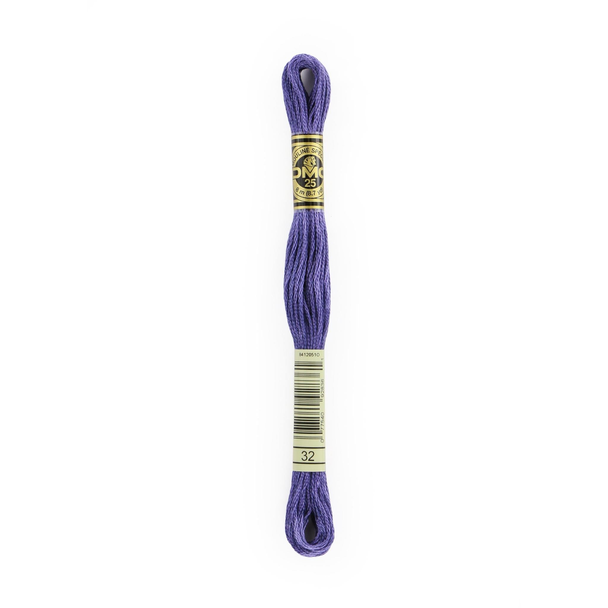 DMC Six-Strand Embroidery Floss - 32 Dark Blueberry