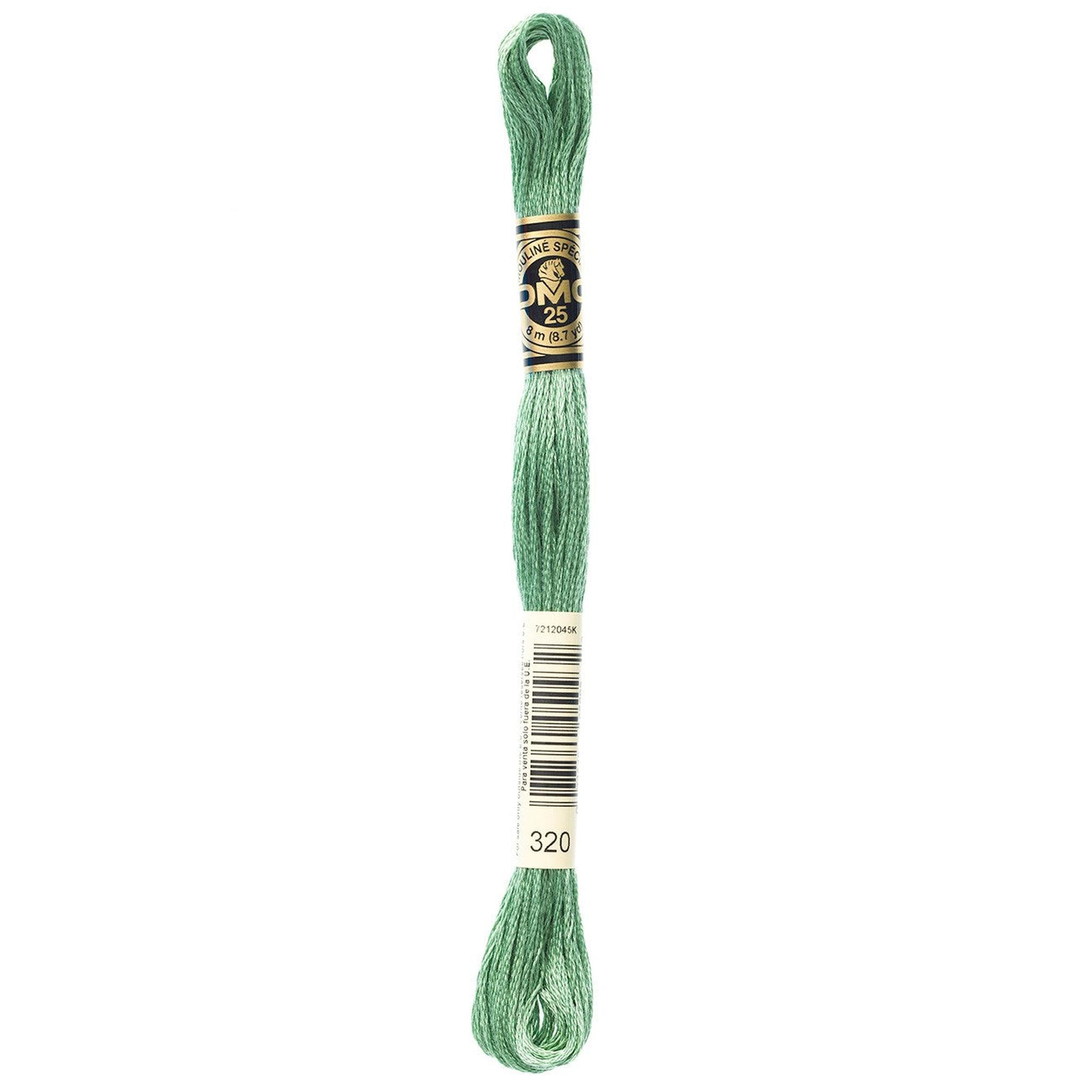 DMC Six-Strand Embroidery Floss - 320 Medium Pistachio Green