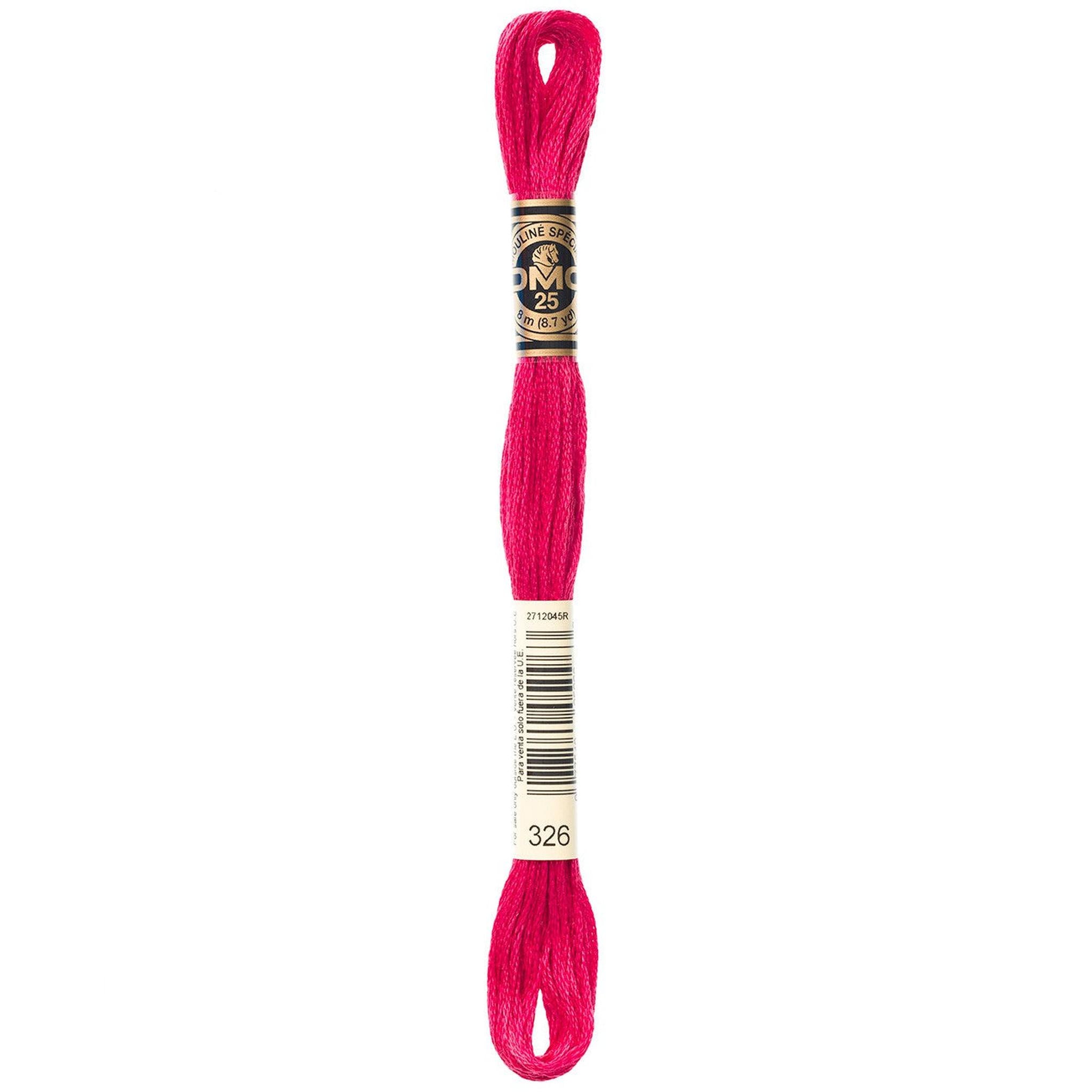DMC Six-Strand Embroidery Floss - 326 Very Dark Rose