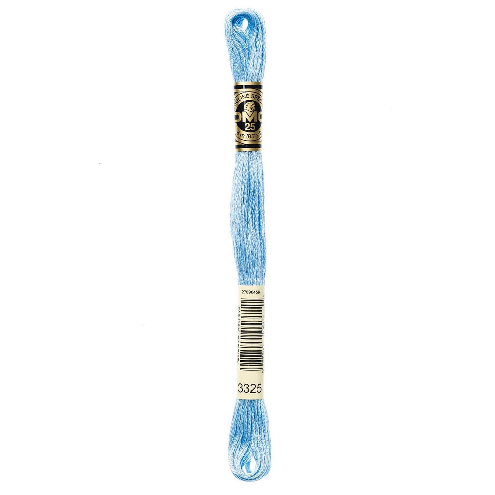 DMC Six-Strand Embroidery Floss - 3325 Light Baby Blue