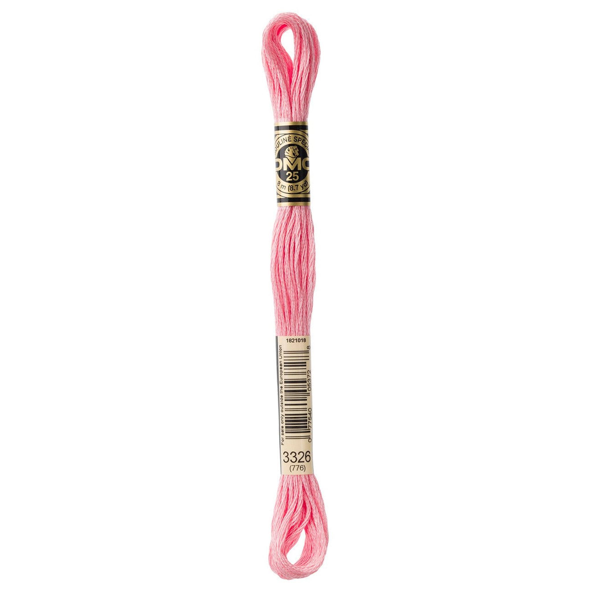 DMC Six-Strand Embroidery Floss - 3326 Light Rose