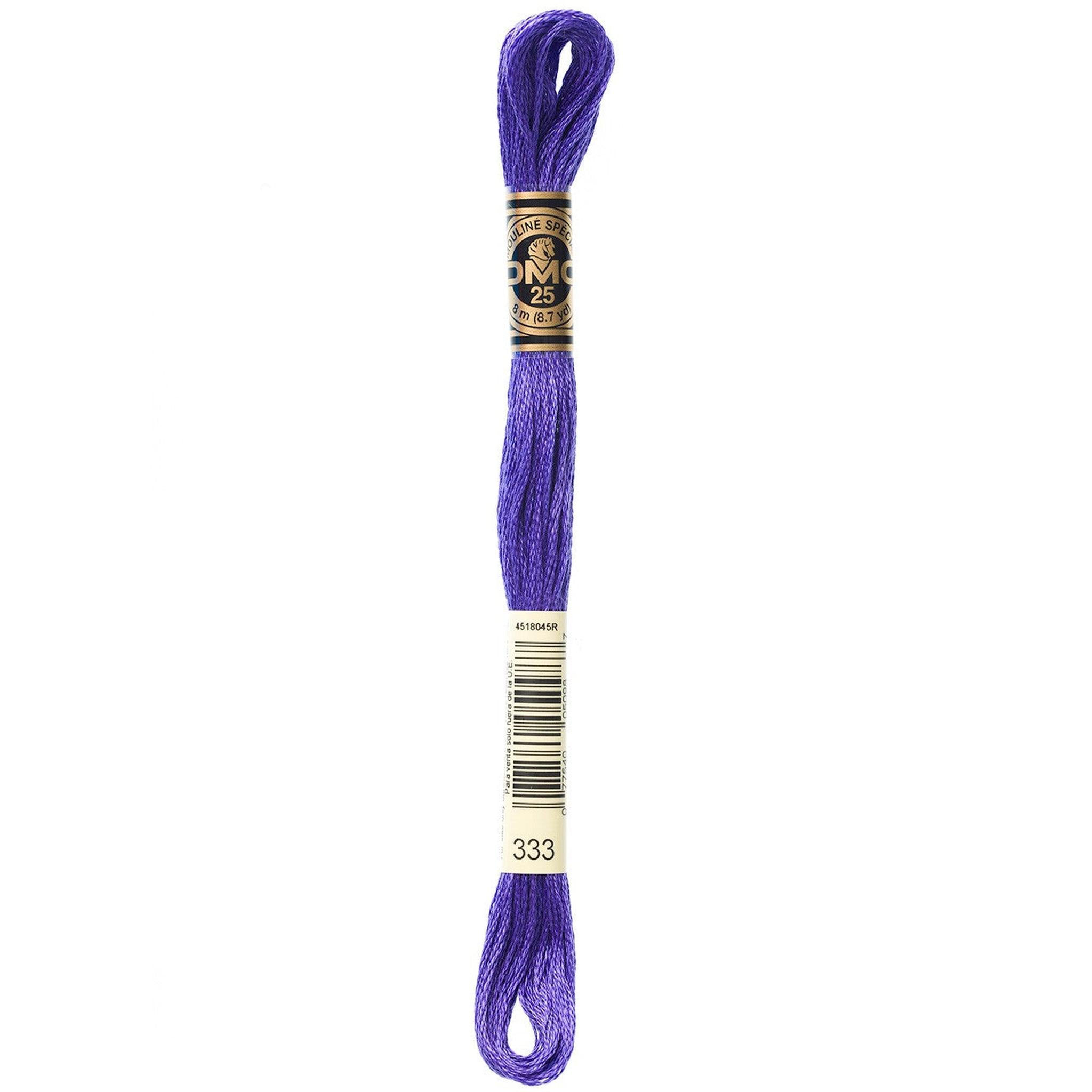 DMC Six-Strand Embroidery Floss - 333 Very Dark Blue Violet