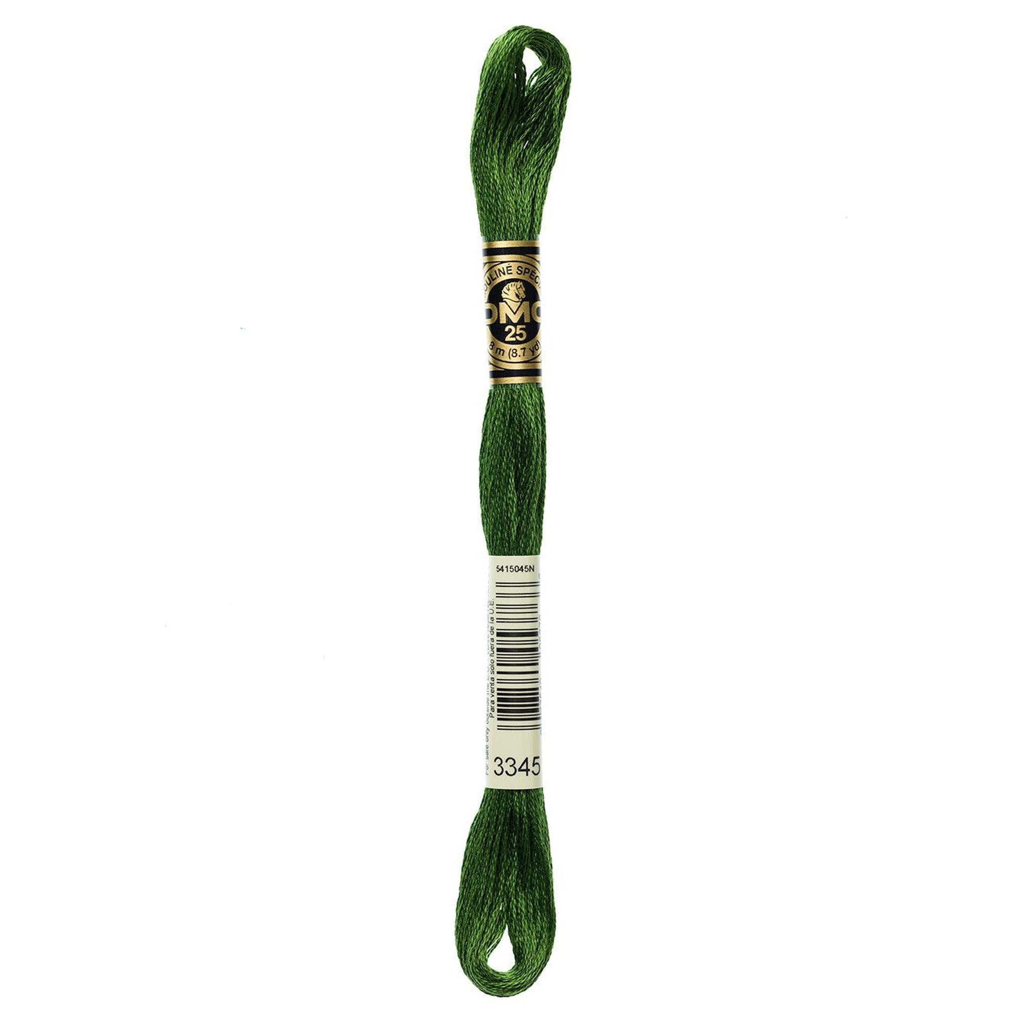 DMC Six-Strand Embroidery Floss - 3345 Dark Hunter Green