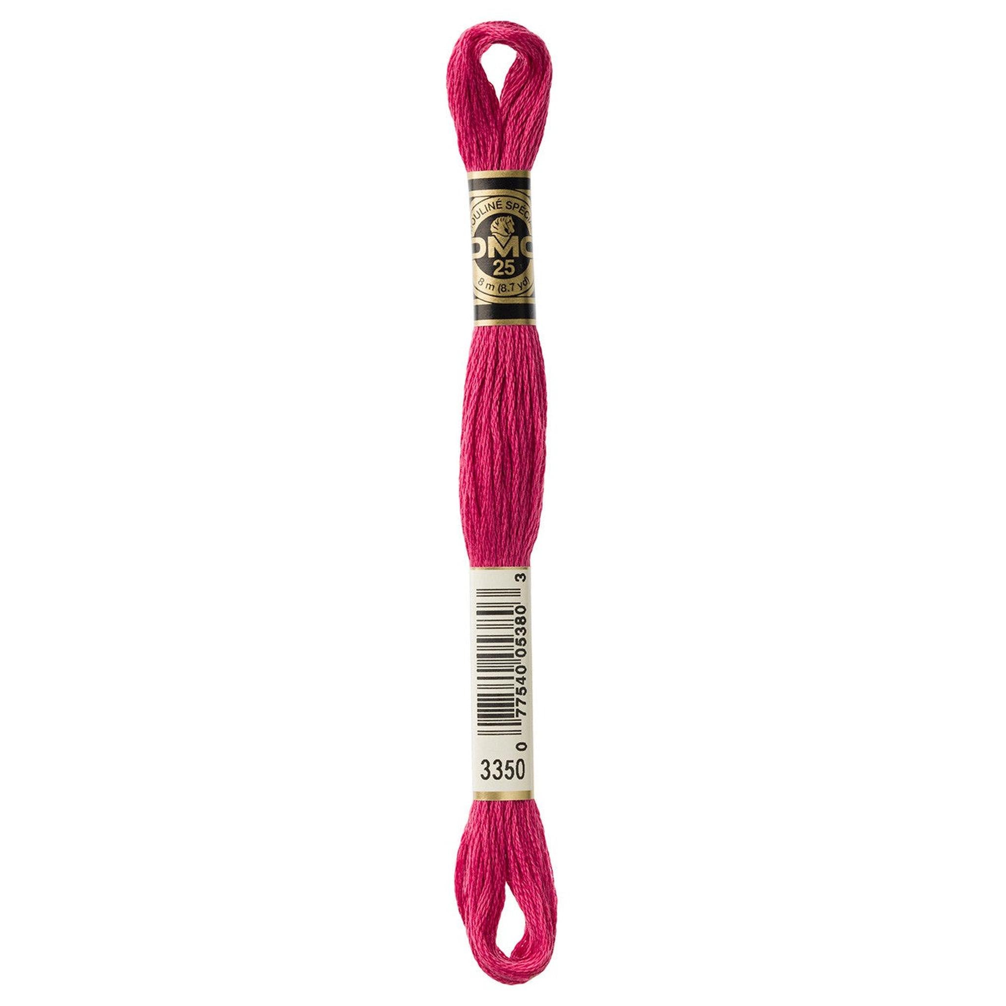 DMC Six-Strand Embroidery Floss - 3350 Ultra Dark Dusty Rose