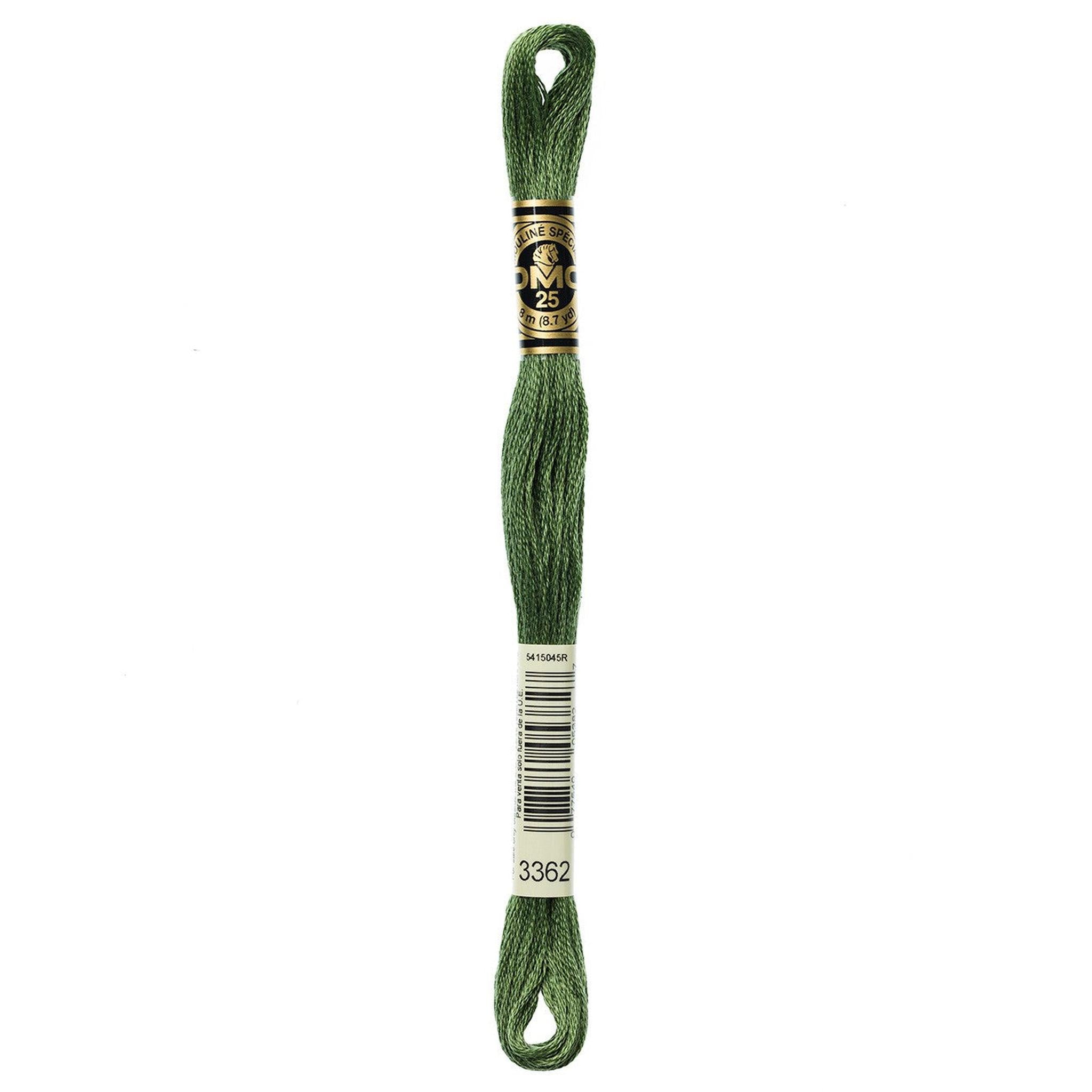 DMC Six-Strand Embroidery Floss - 3362 Dark Pine Green