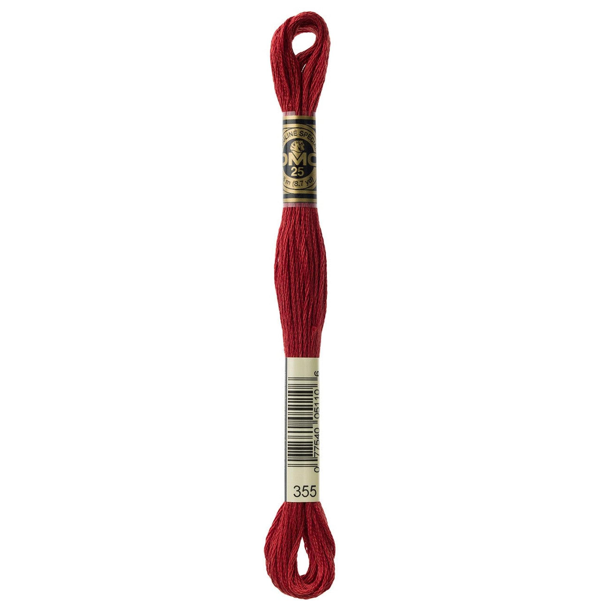 DMC Six-Strand Embroidery Floss - 355 Dark Terra Cotta