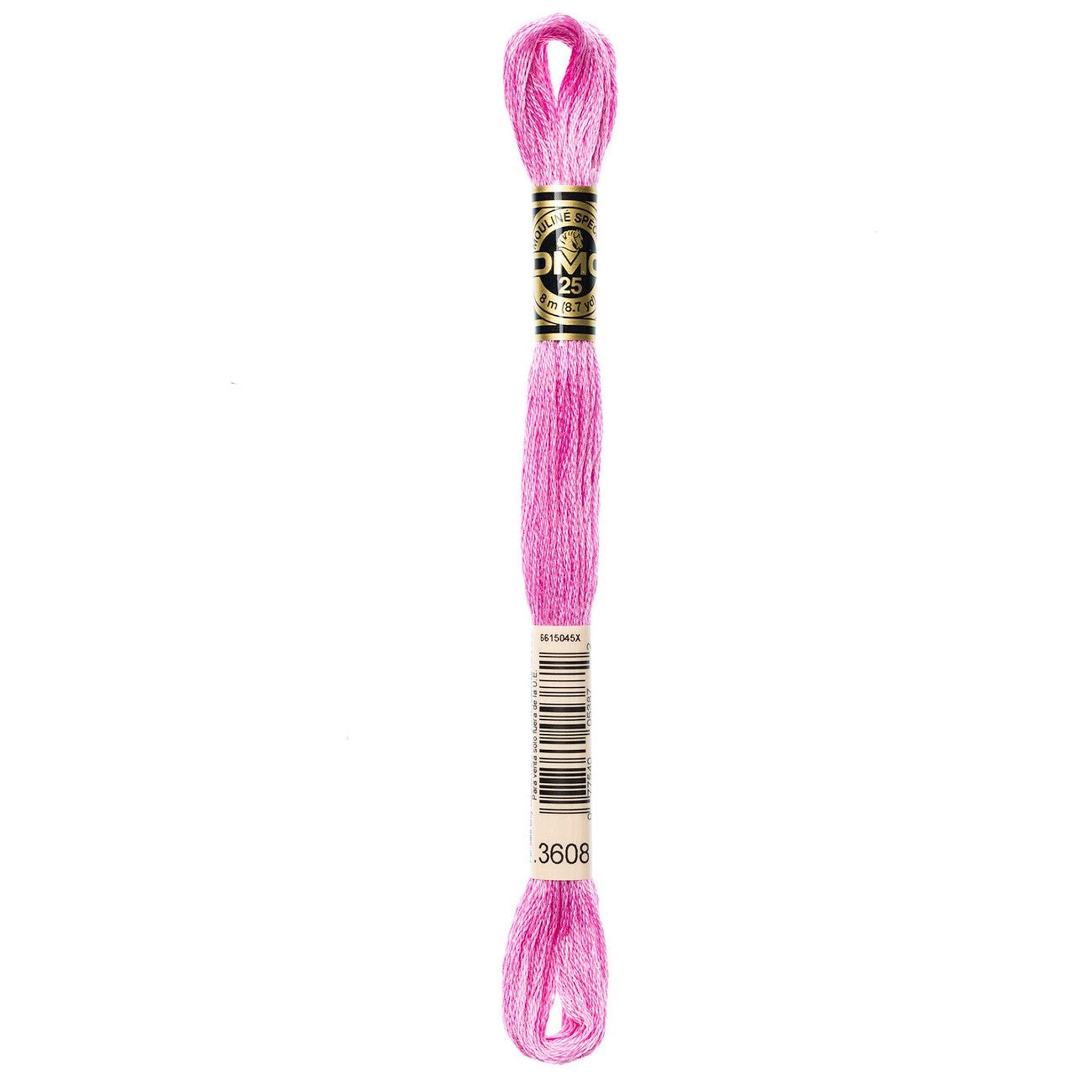 DMC Six-Strand Embroidery Floss - 3608 Very Light Plum