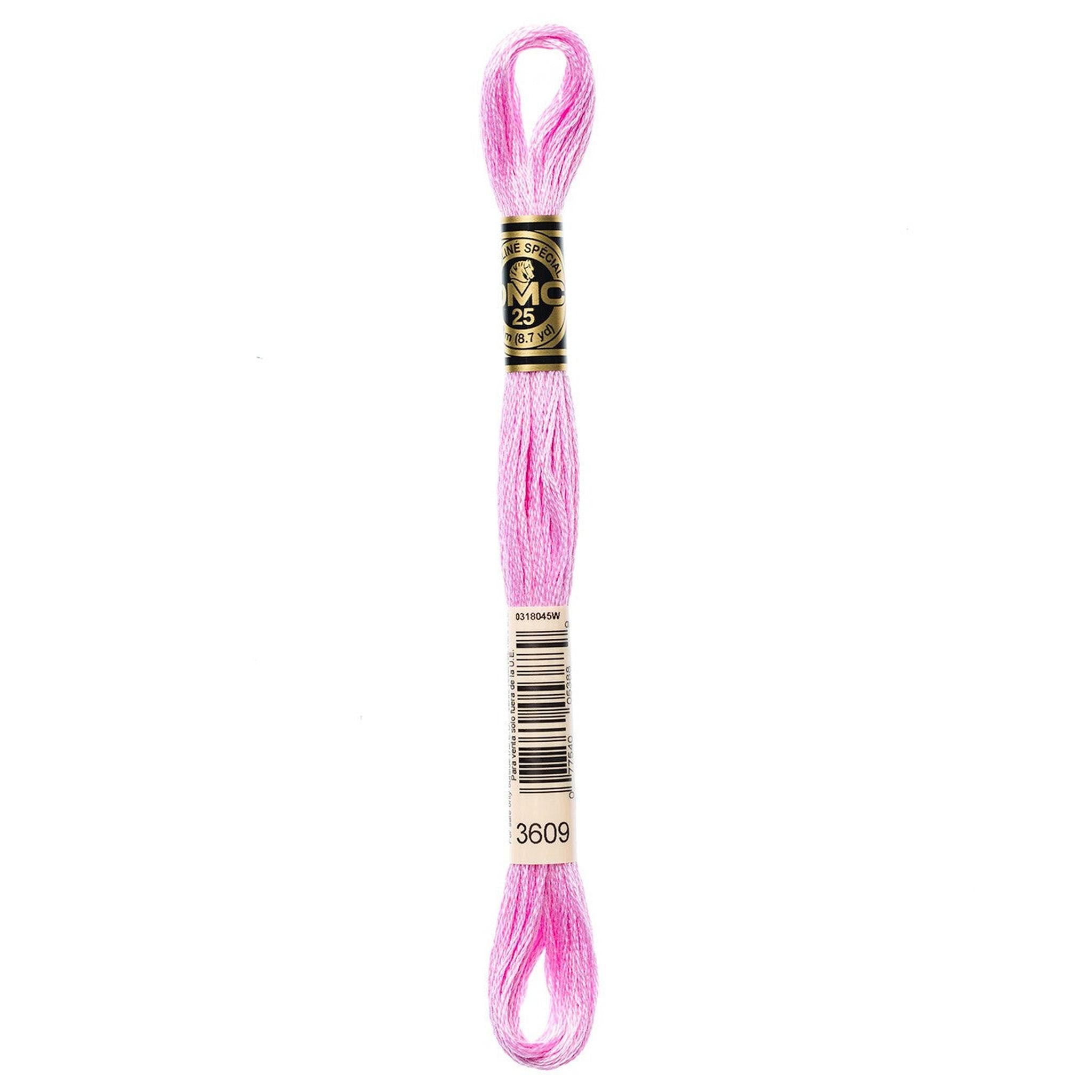 DMC Six-Strand Embroidery Floss - 3609 Ultra Light Plum