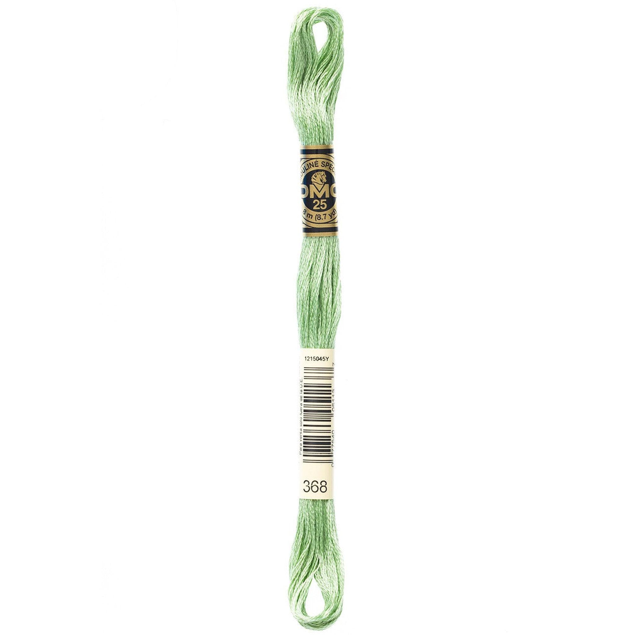 DMC Six-Strand Embroidery Floss - 368 Light Pistachio Green
