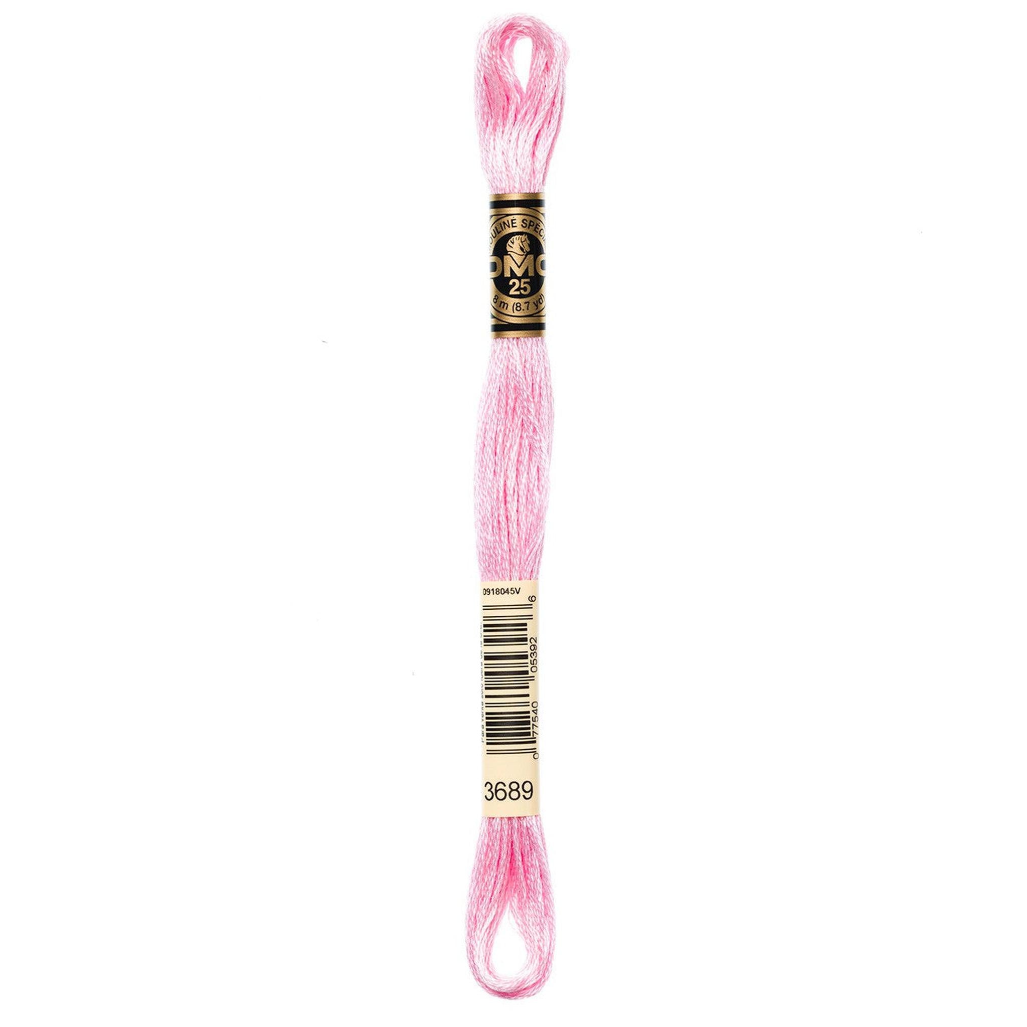 DMC Six-Strand Embroidery Floss - 3689 Light Mauve